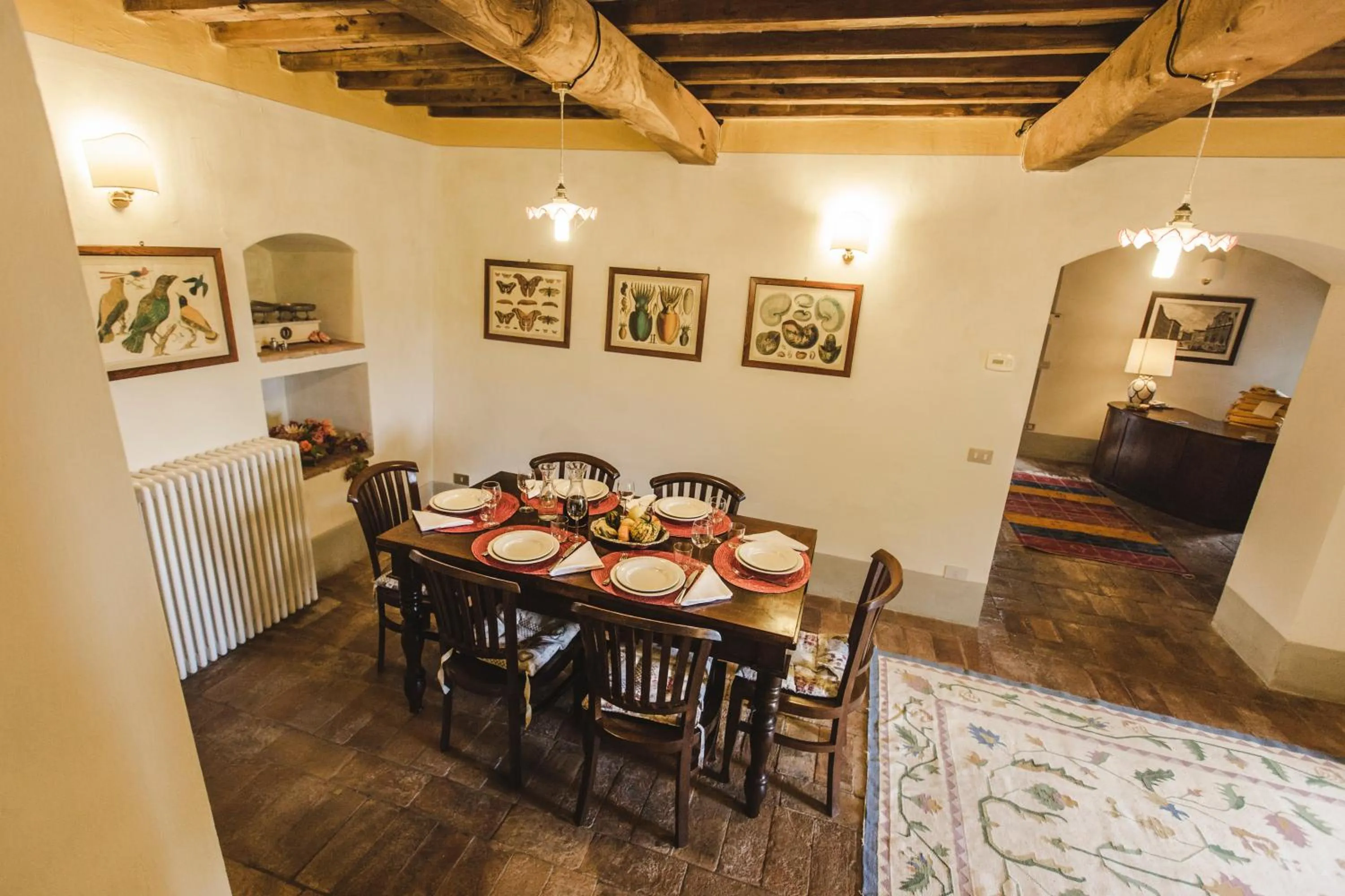 Italian breakfast in La Veronica Exclusive Chianti Resort