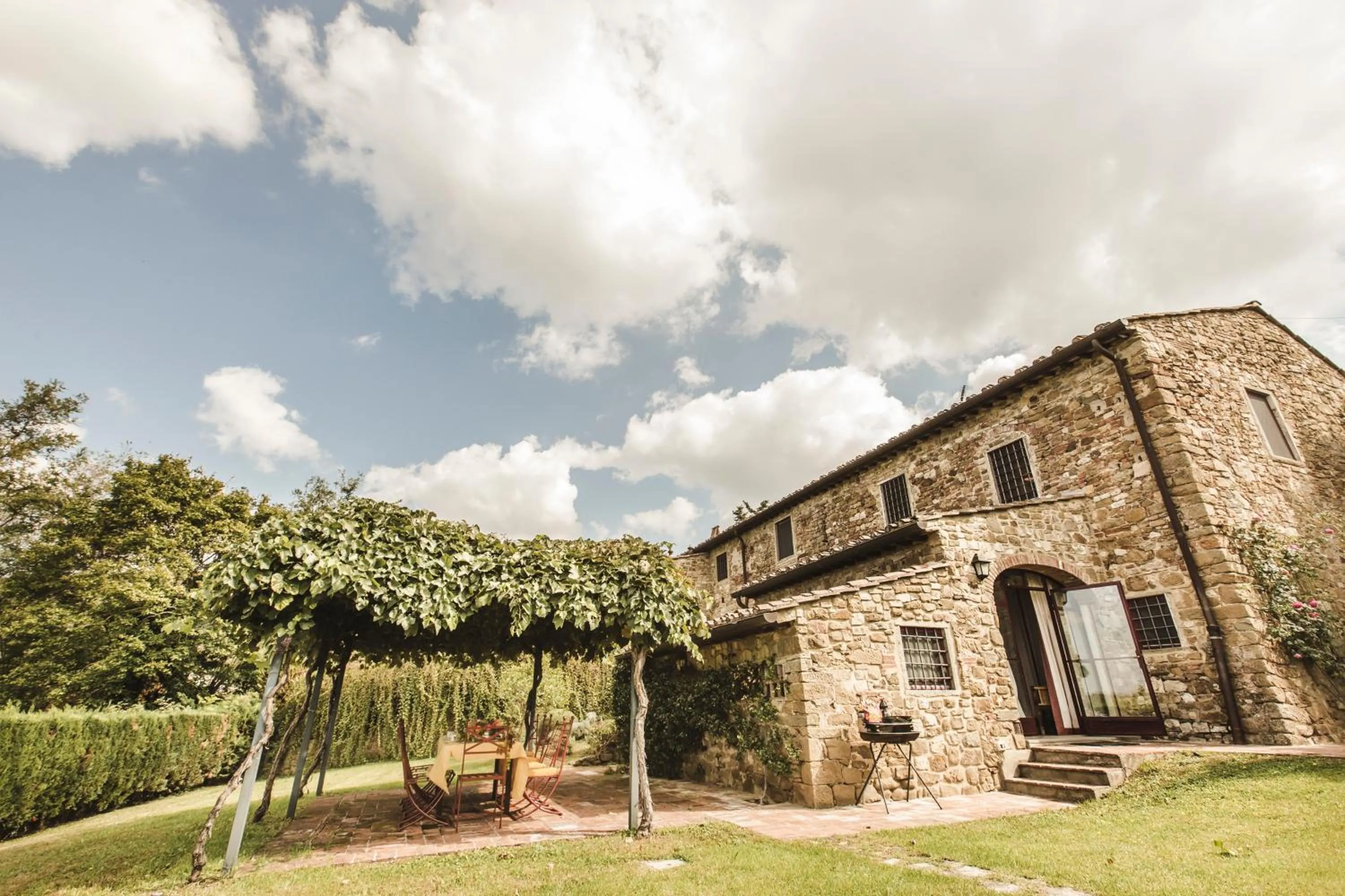 Garden in La Veronica Exclusive Chianti Resort