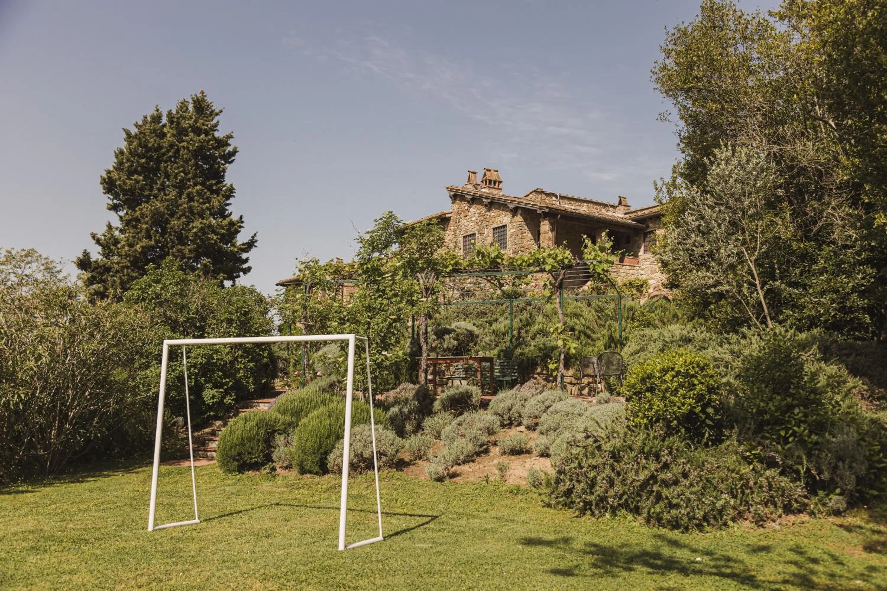 Garden in La Veronica Exclusive Chianti Resort