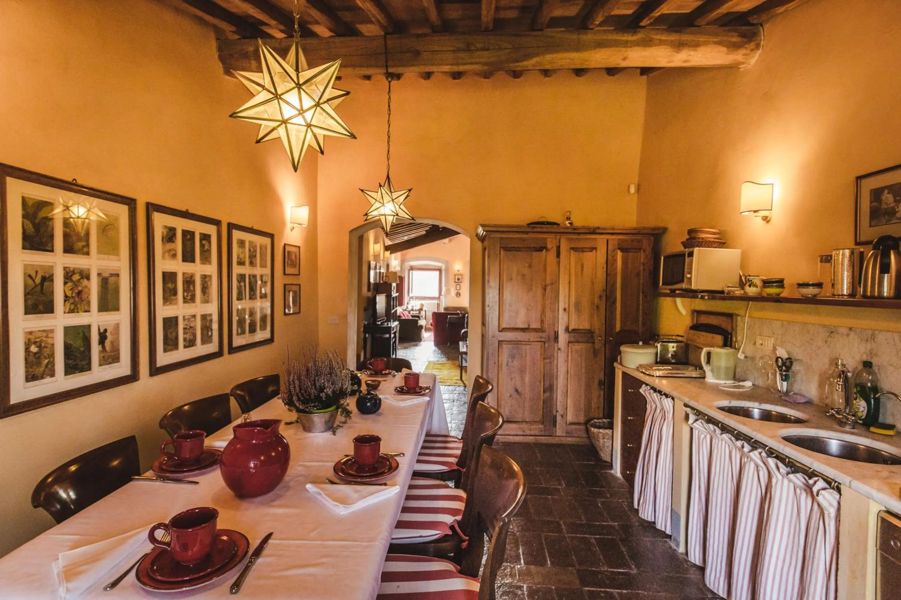 Dining area in La Veronica Exclusive Chianti Resort