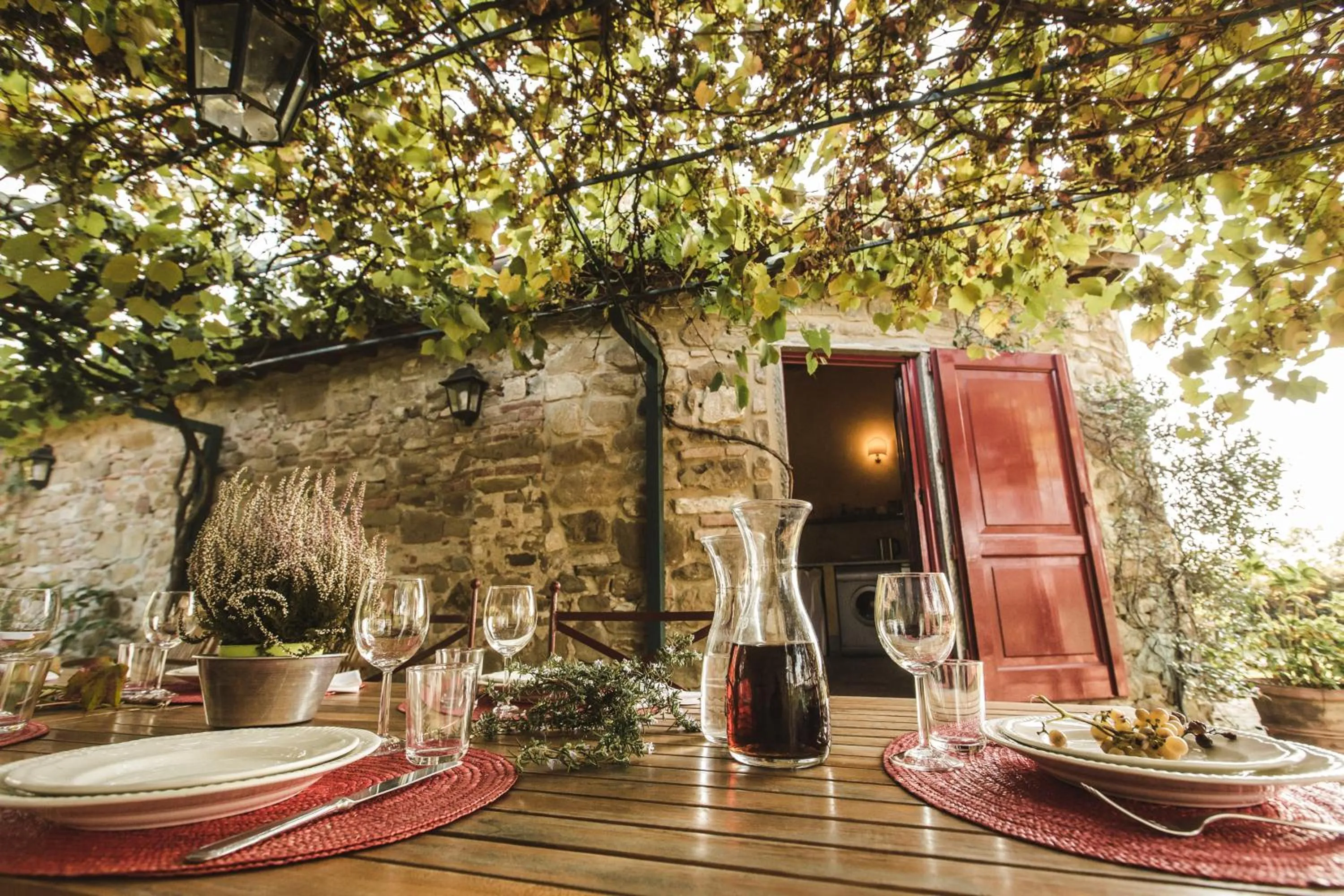 Patio in La Veronica Exclusive Chianti Resort