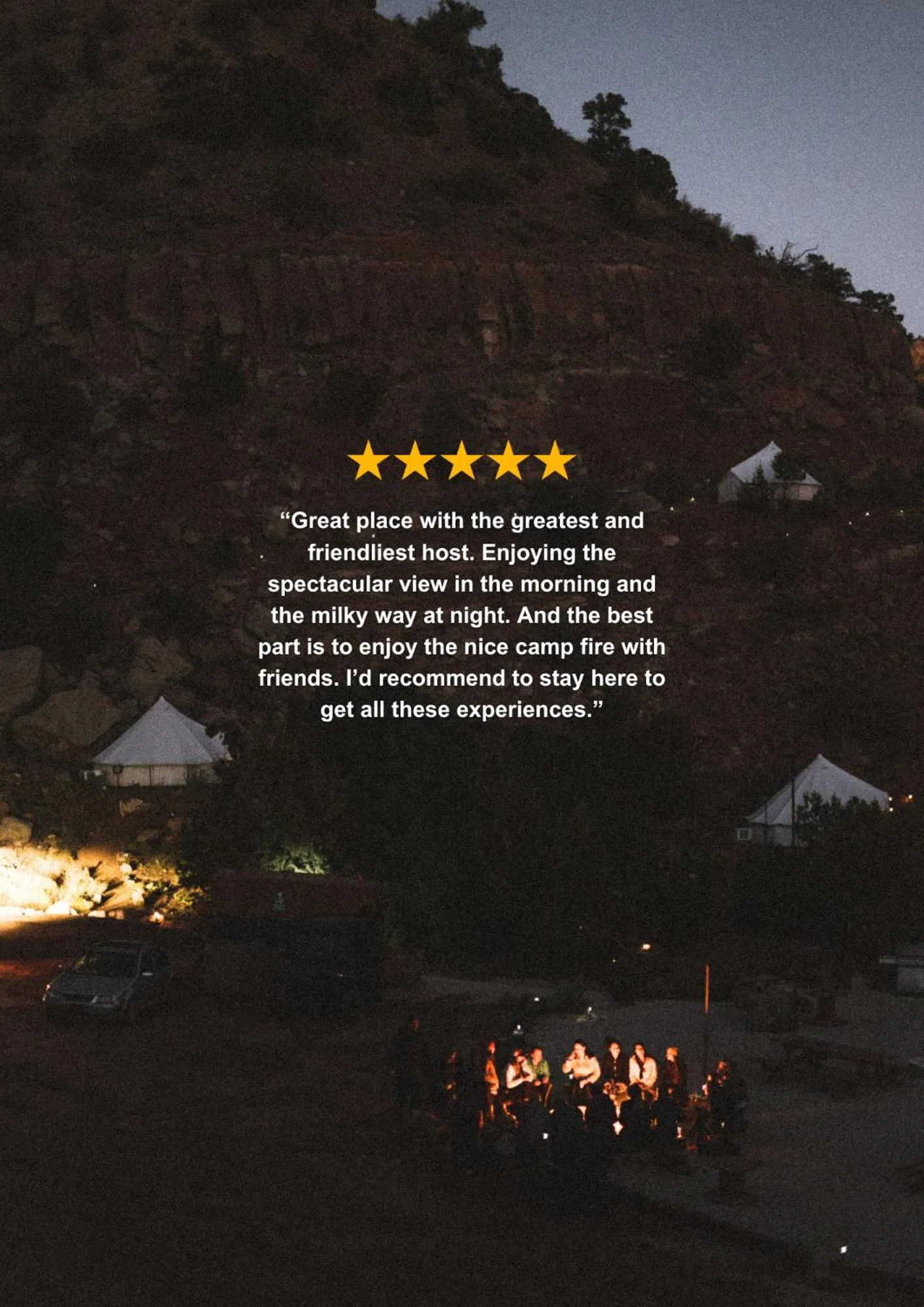 People in Zion Glamping Adventures