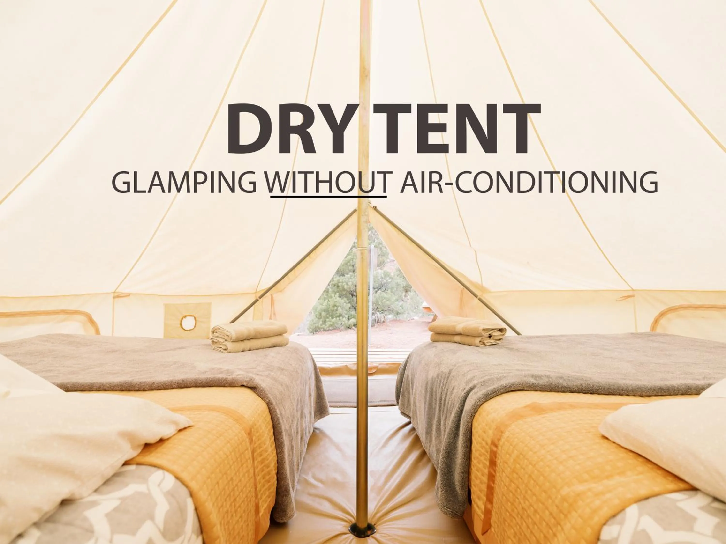 Bedroom in Zion Glamping Adventures