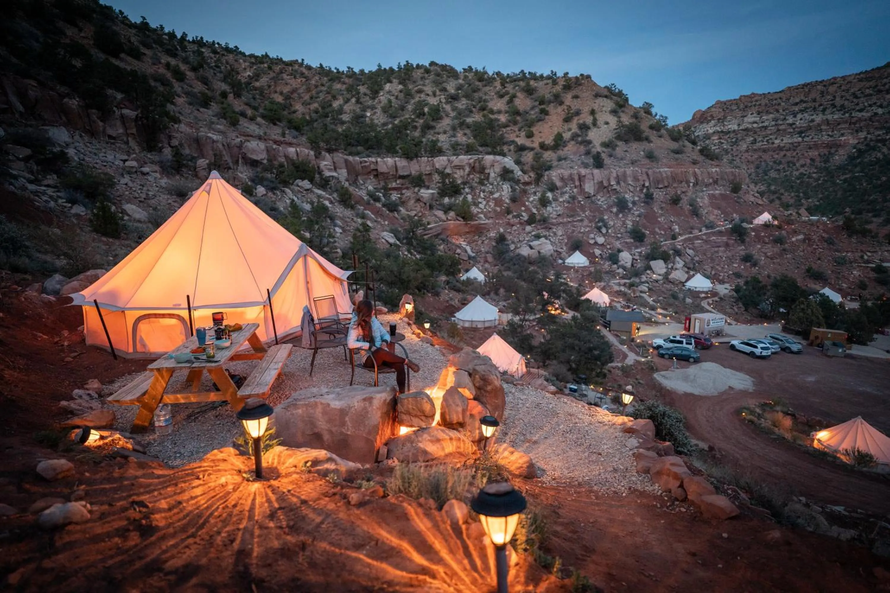 Night in Zion Glamping Adventures