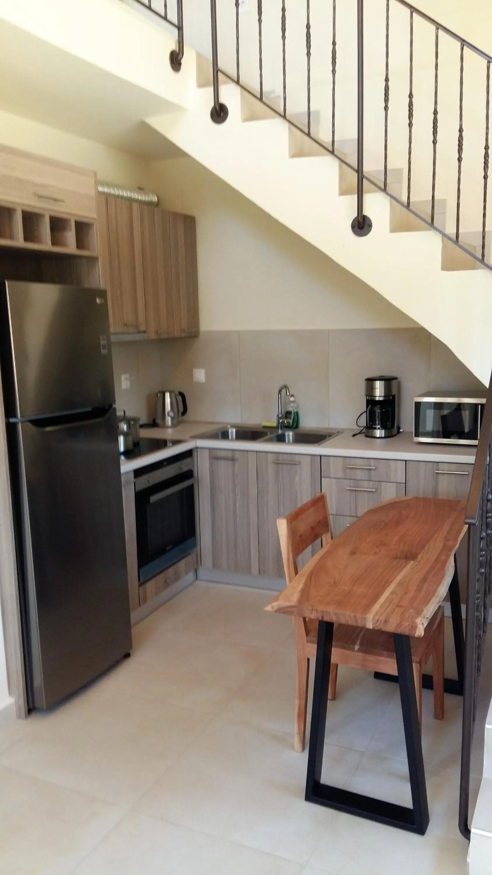 Kitchen or kitchenette in PHILIPPOS Hotel Apartments