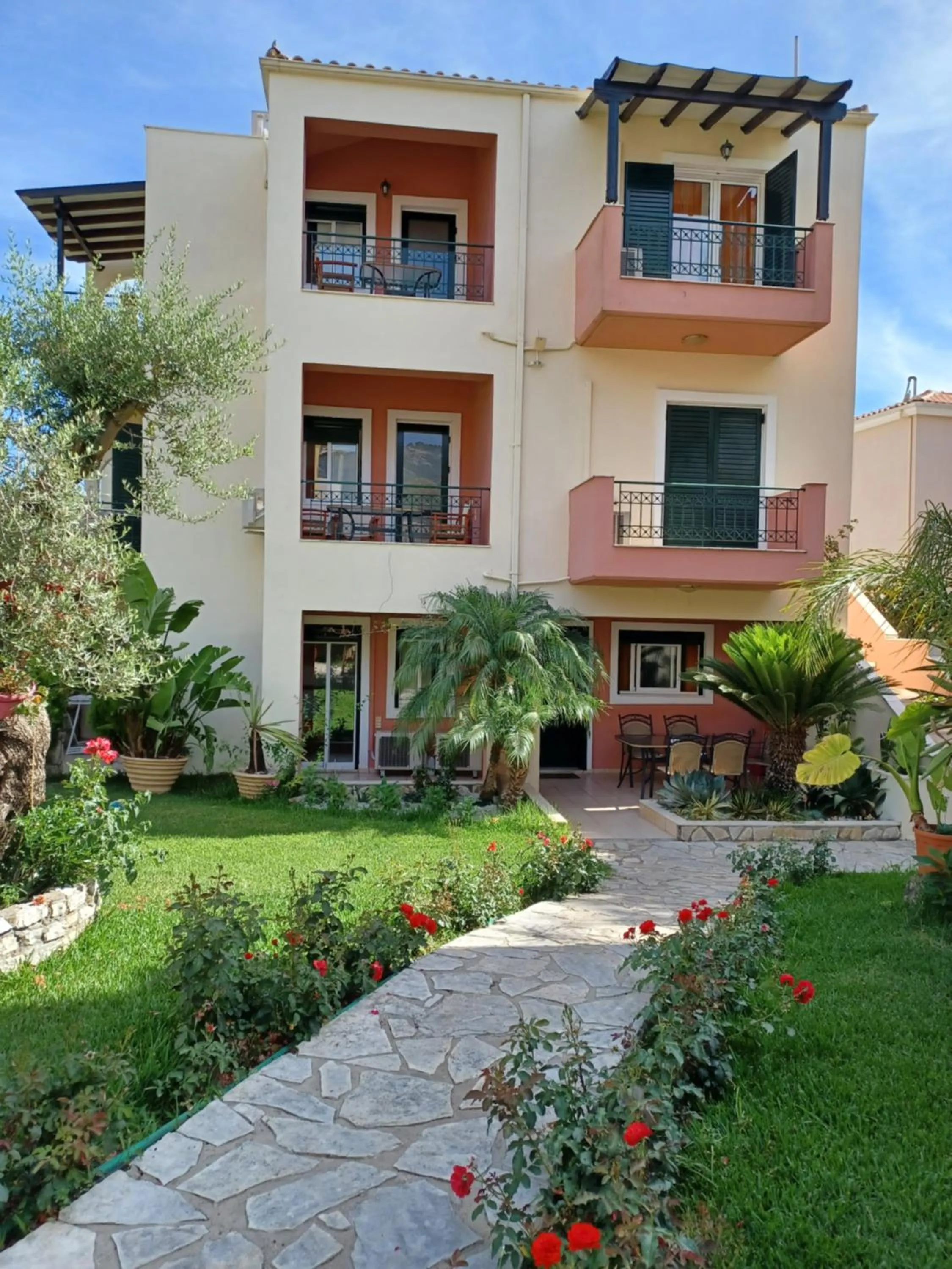 Property building in PHILIPPOS Hotel Apartments