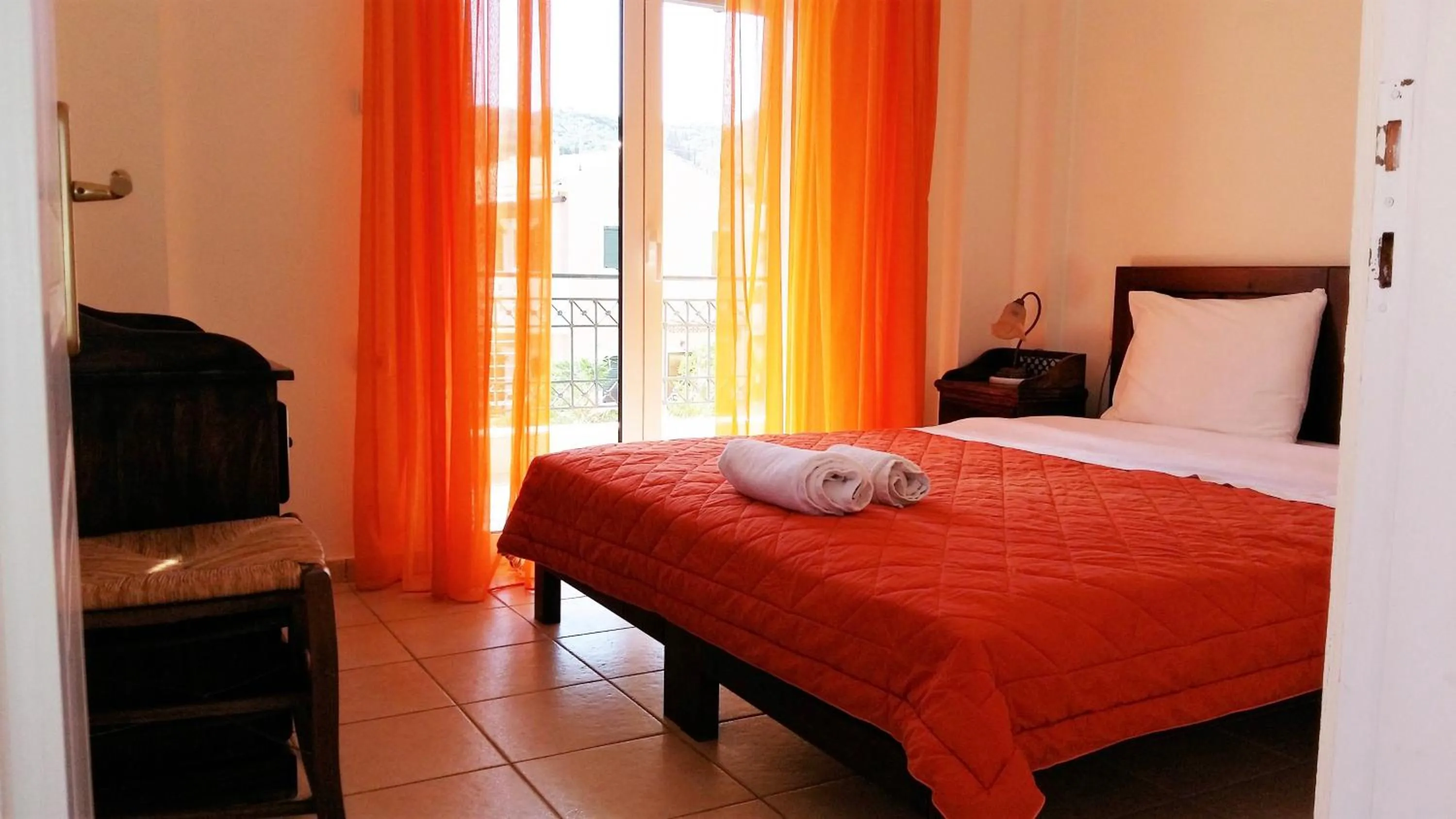 Bedroom, Bed in PHILIPPOS Hotel Apartments