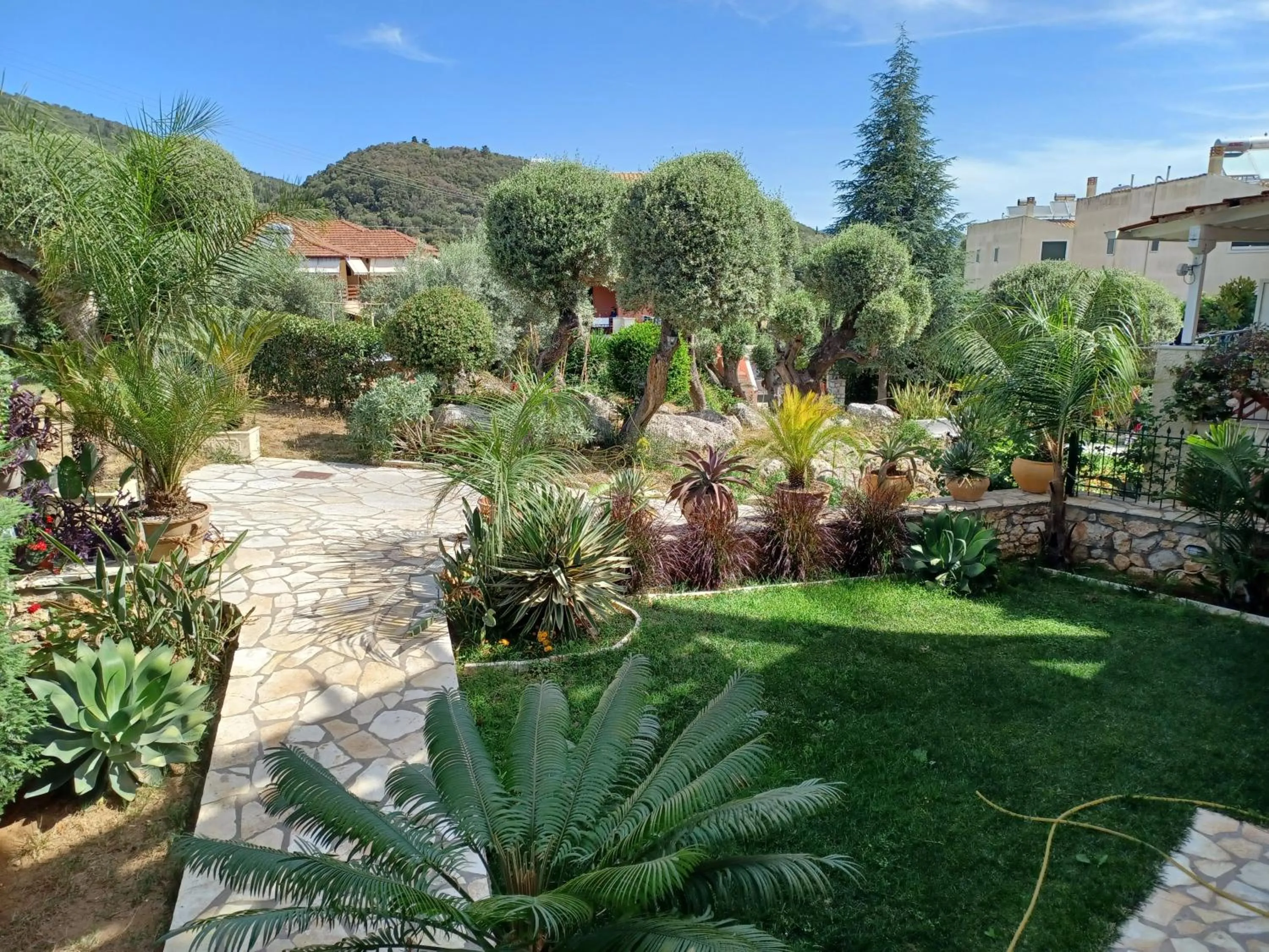 Garden in PHILIPPOS Hotel Apartments