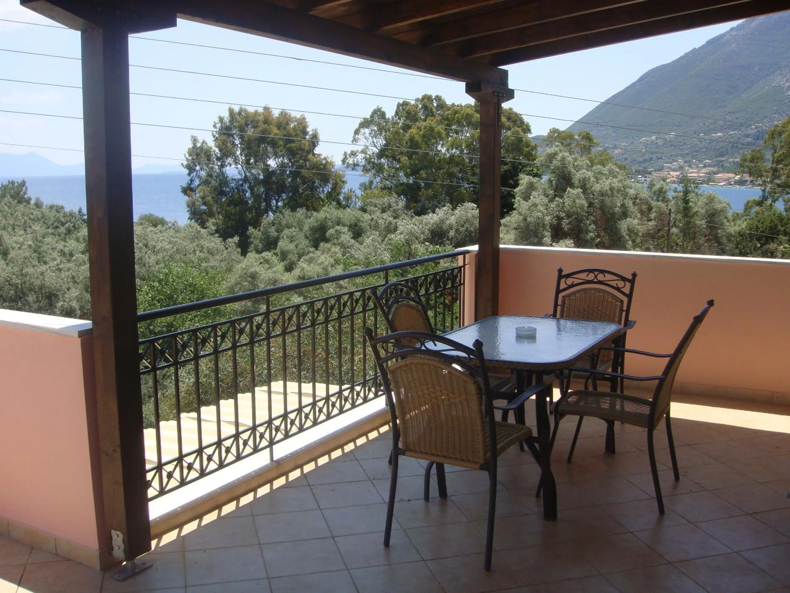 Balcony/Terrace in PHILIPPOS Hotel Apartments