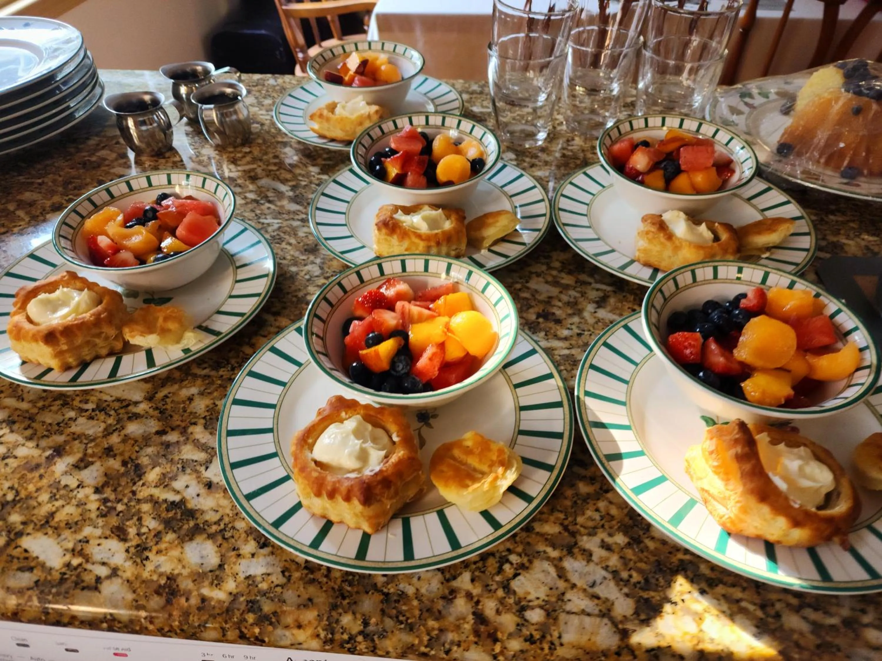 Breakfast in Miller-Dunham House B&B