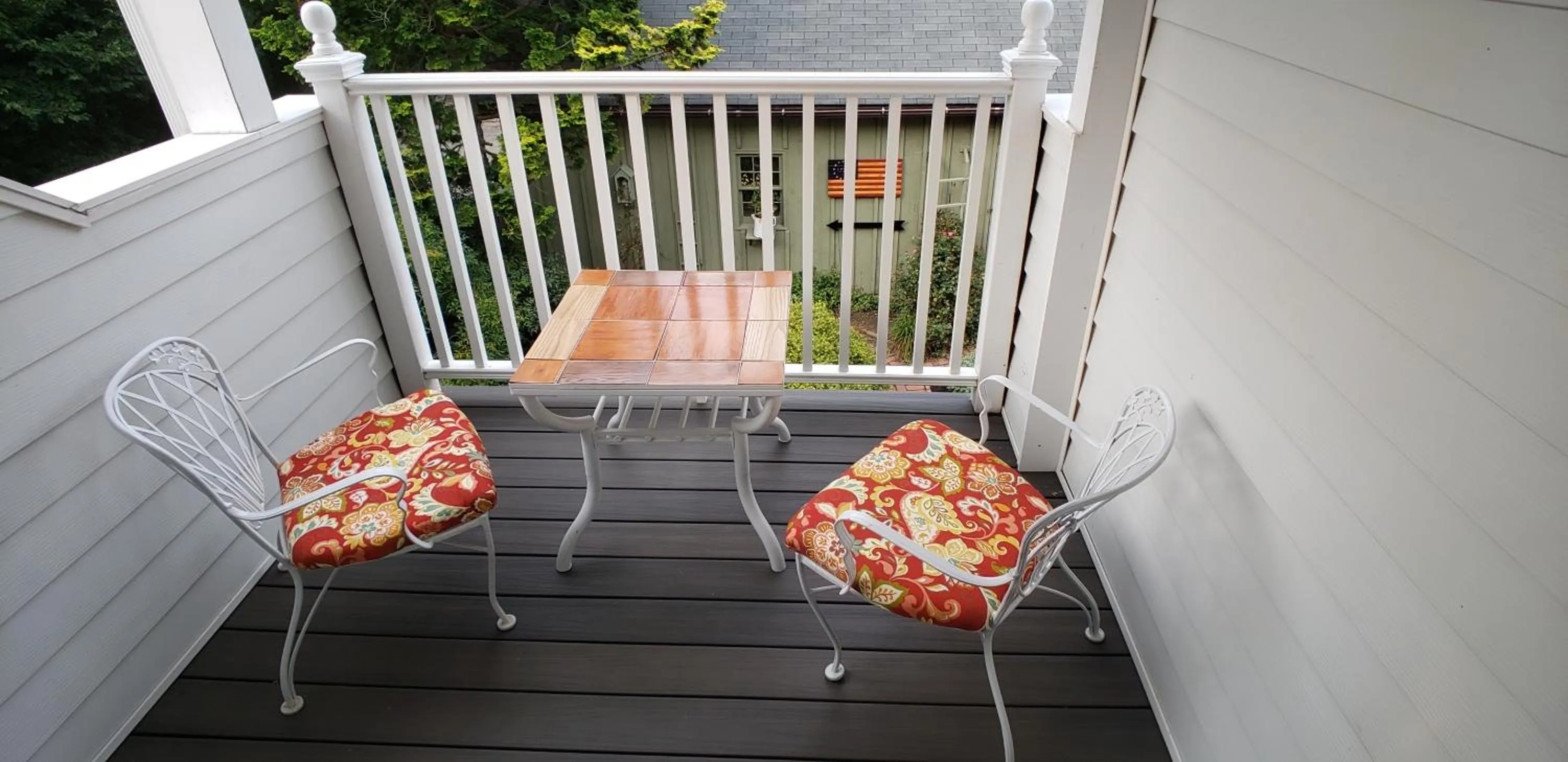 Balcony/Terrace in Miller-Dunham House B&B
