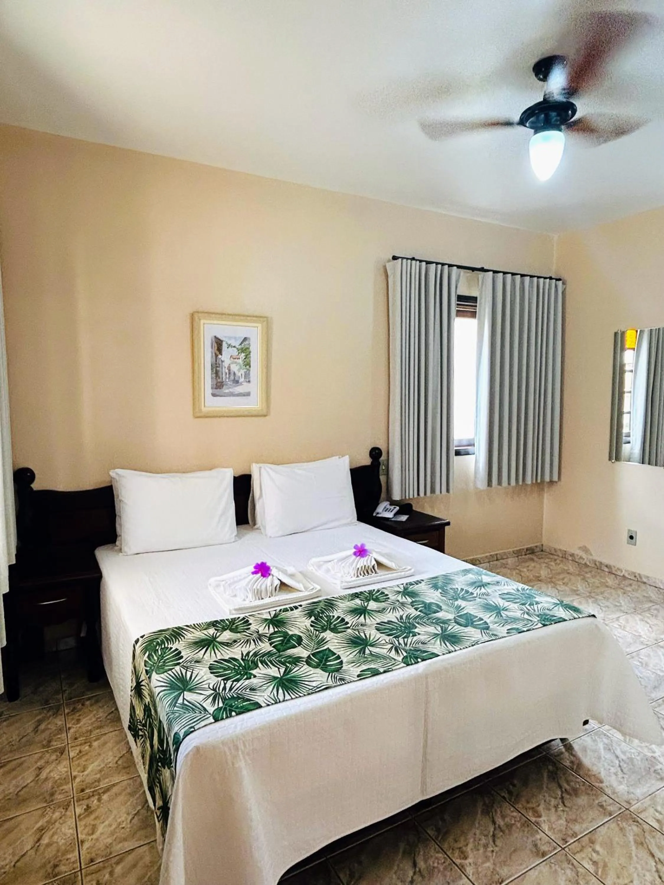 Bedroom, Bed in Hotel Fazenda Itáytyba