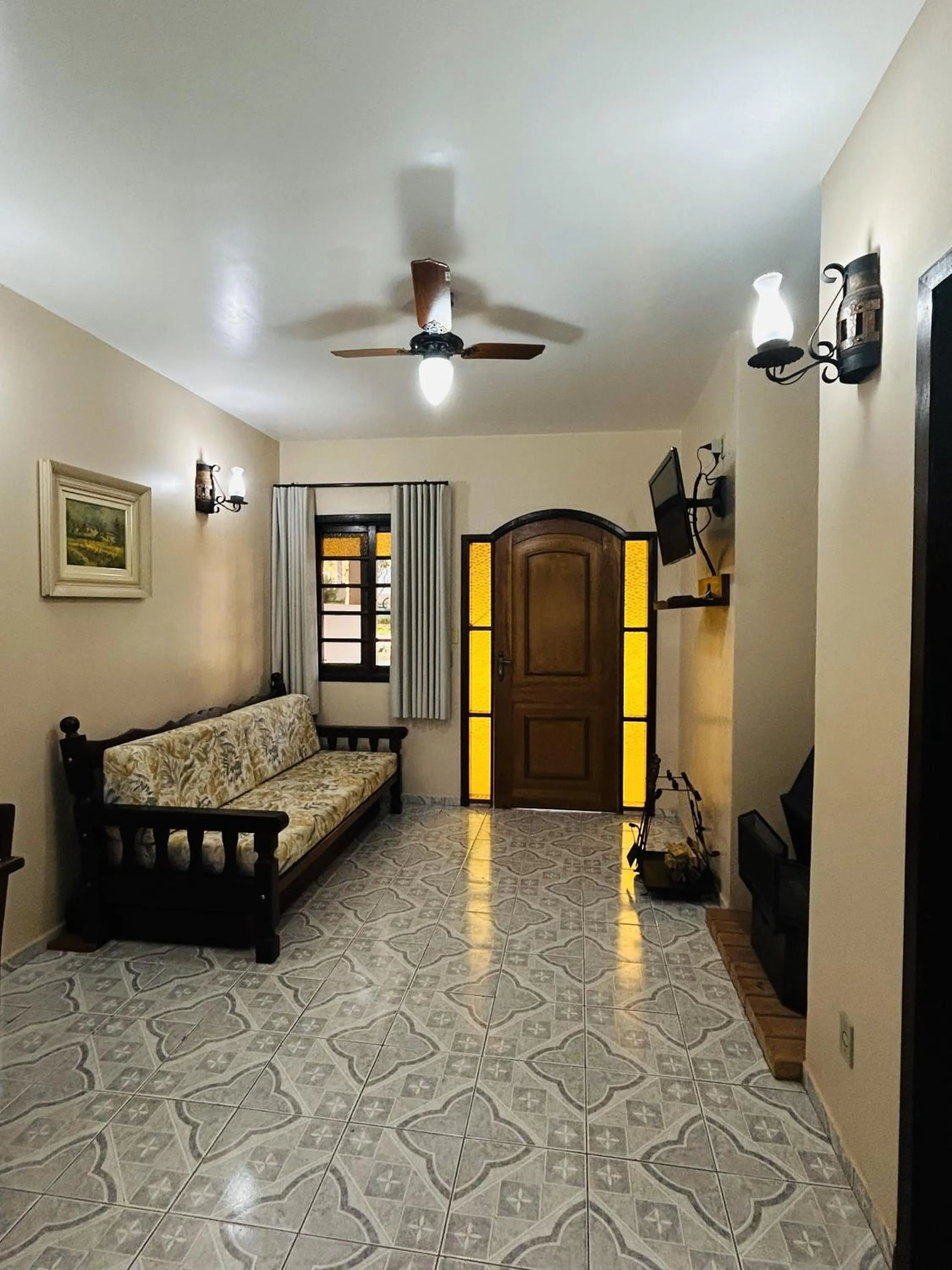 Seating area in Hotel Fazenda Itáytyba