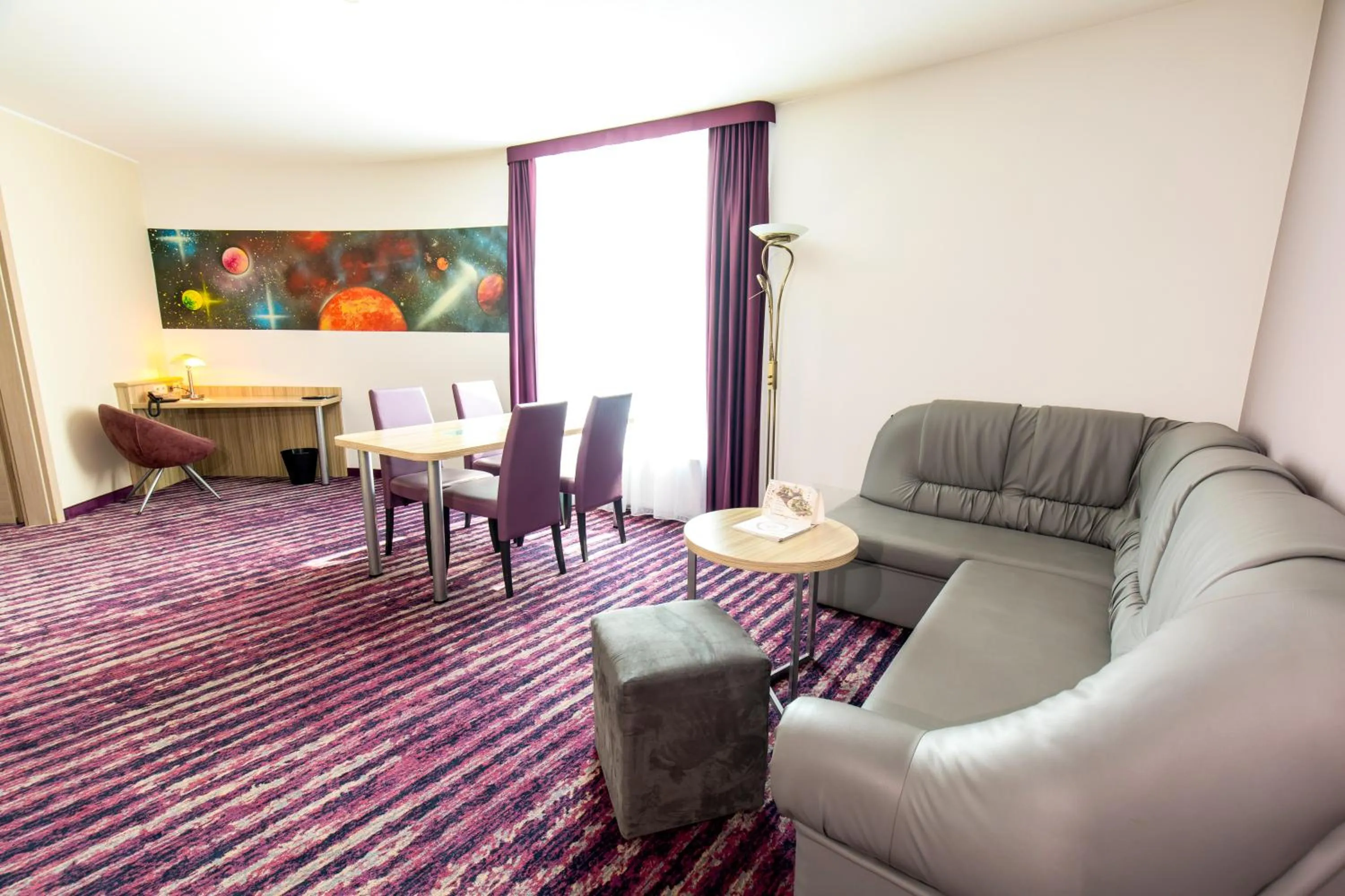 Photo of the whole room in Galaxy Hotel