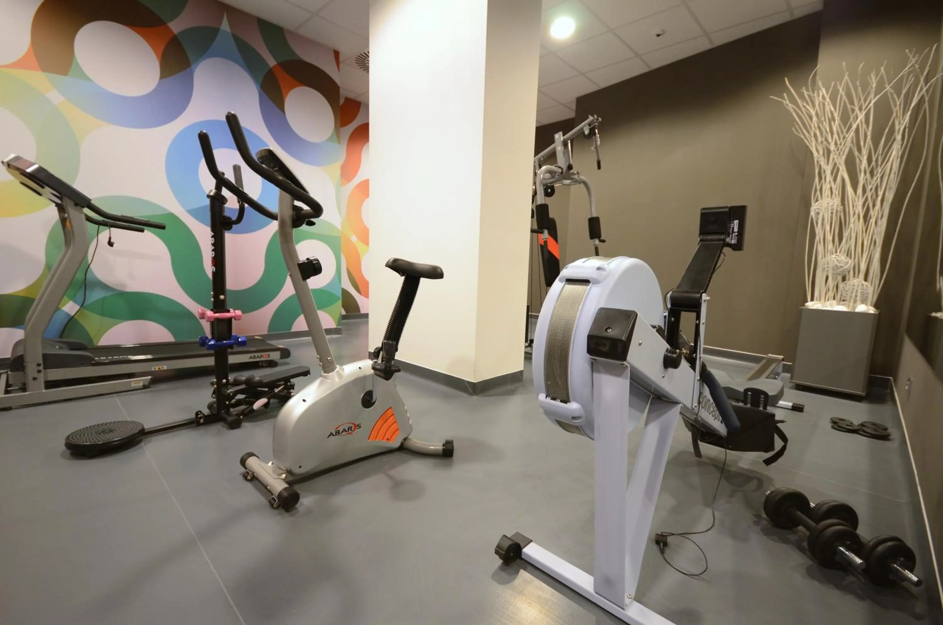 Fitness centre/facilities in Galaxy Hotel