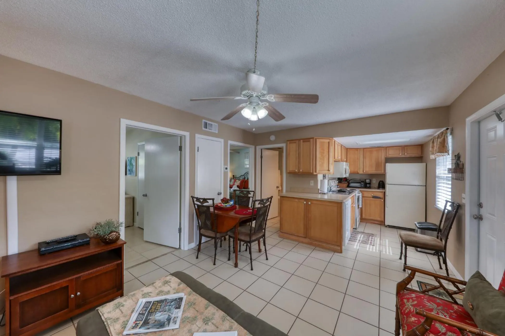 TV and multimedia in BeachTrail Lodging