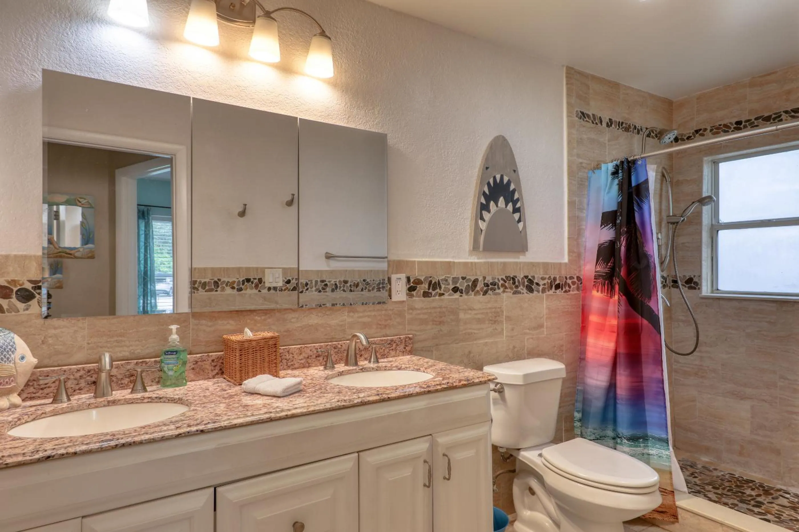 Toilet in BeachTrail Lodging