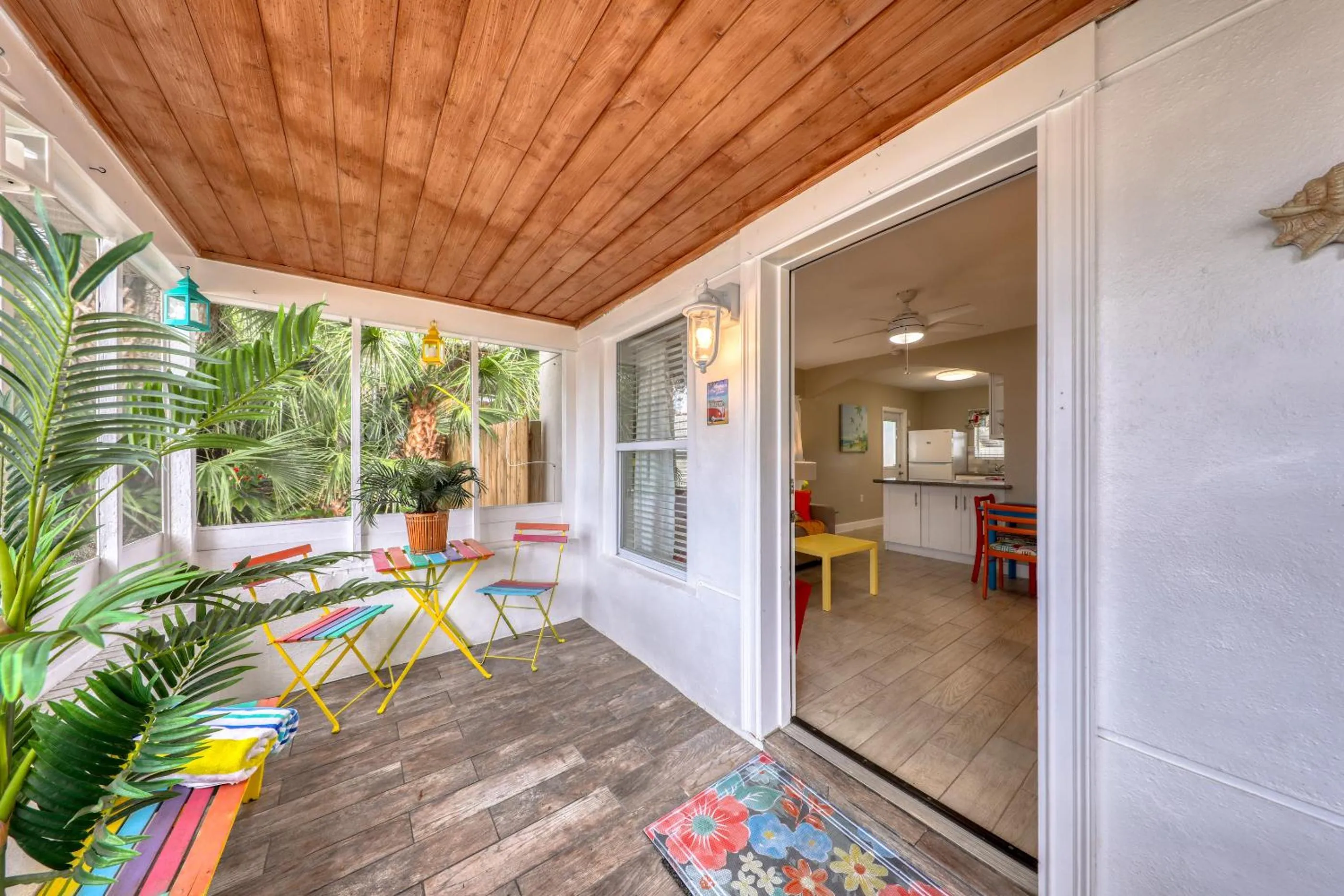 Patio in BeachTrail Lodging