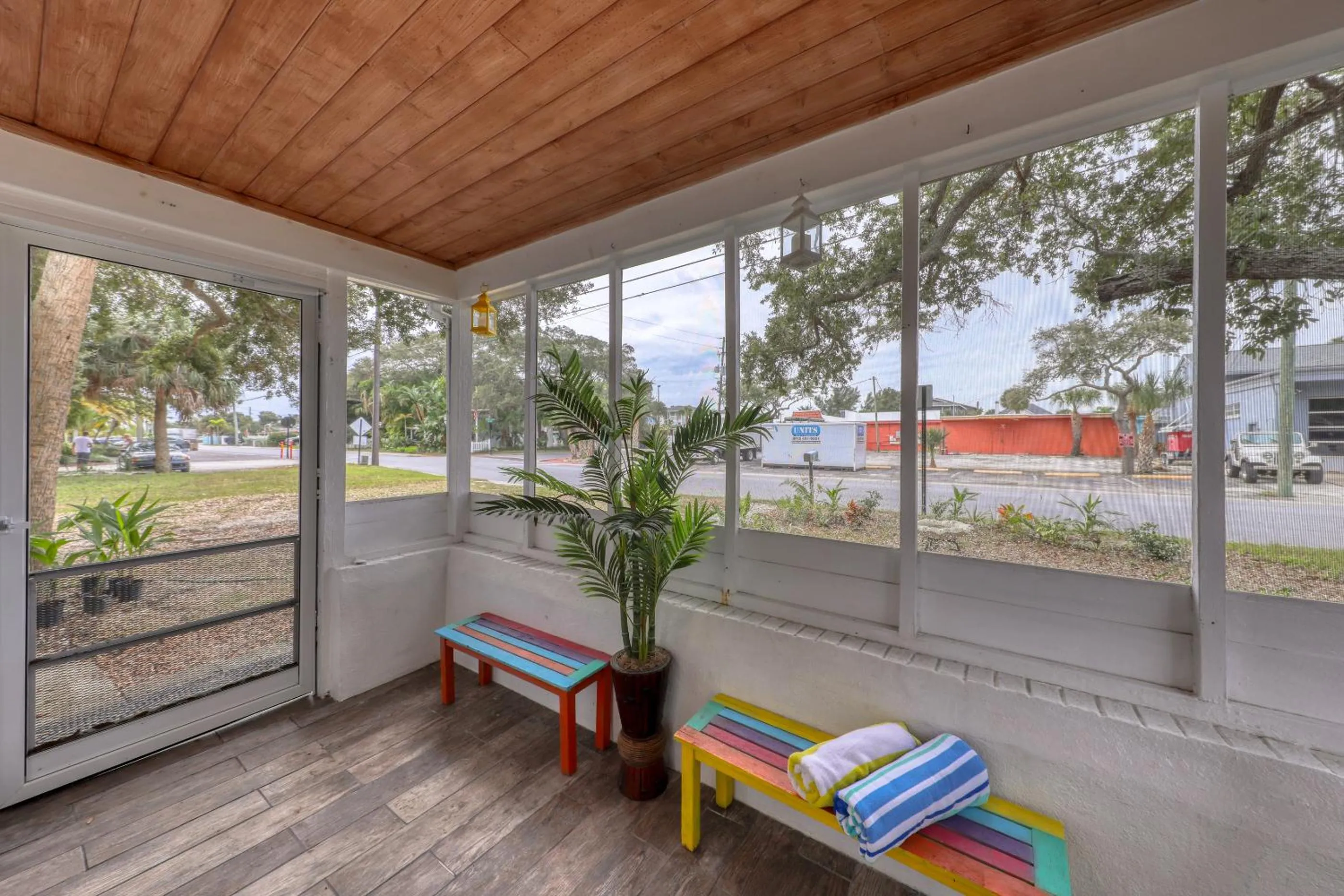 Patio in BeachTrail Lodging