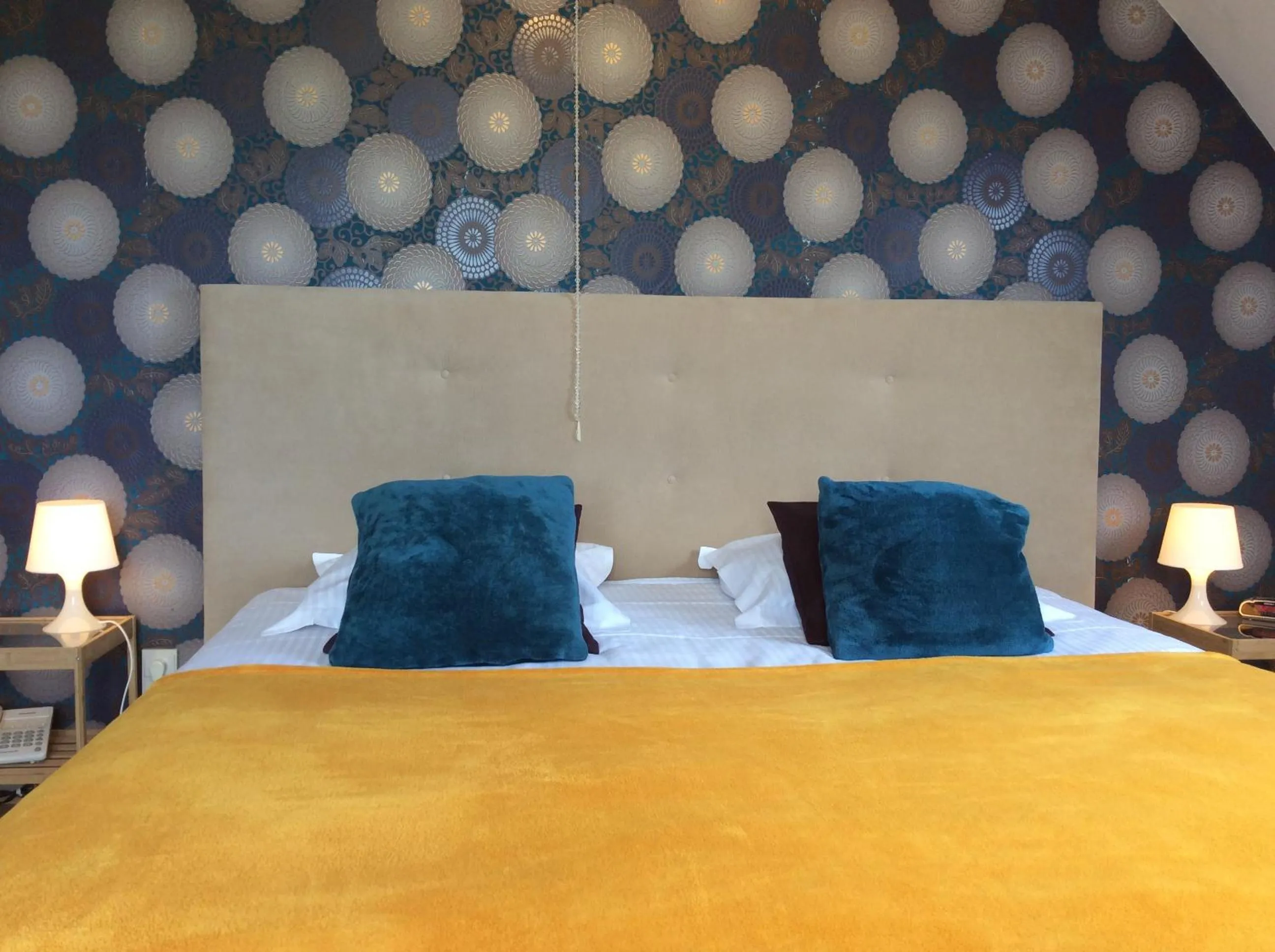 Decorative detail, Bed in Boutique Hotel Butler