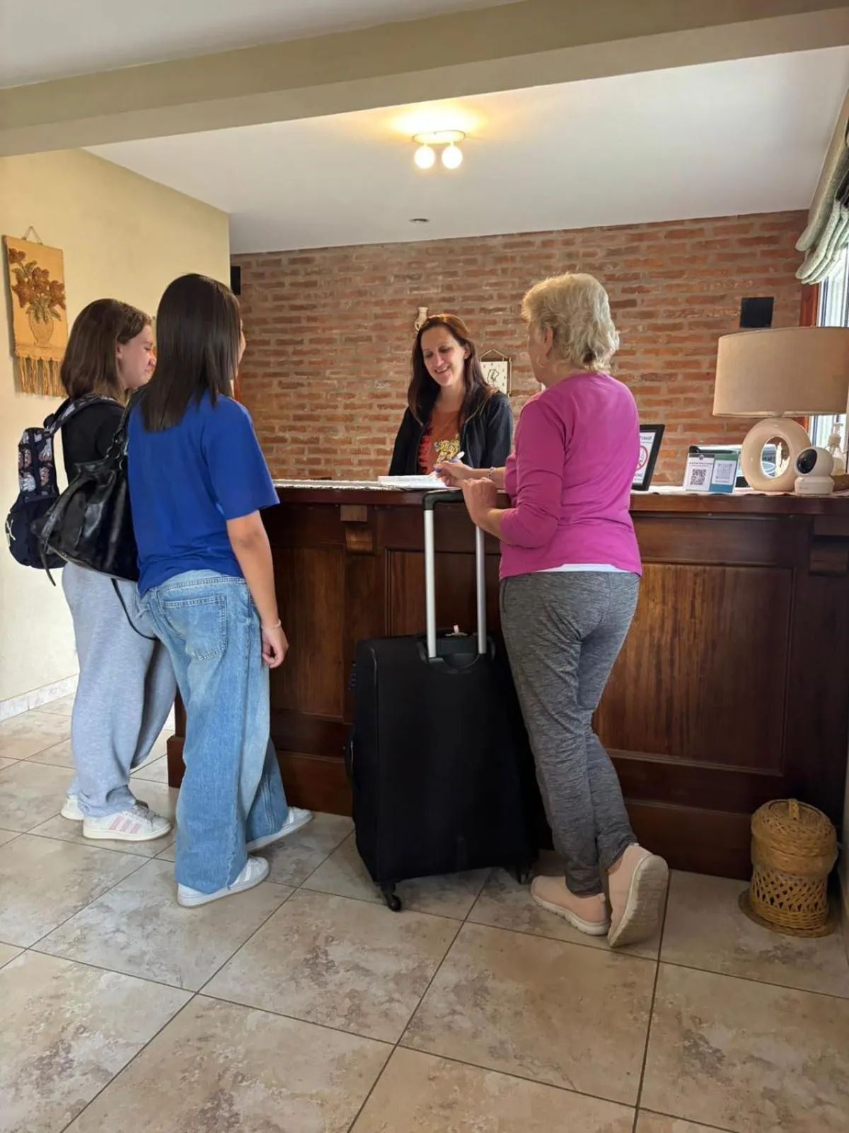 Lobby or reception in Alto Verde Hostería
