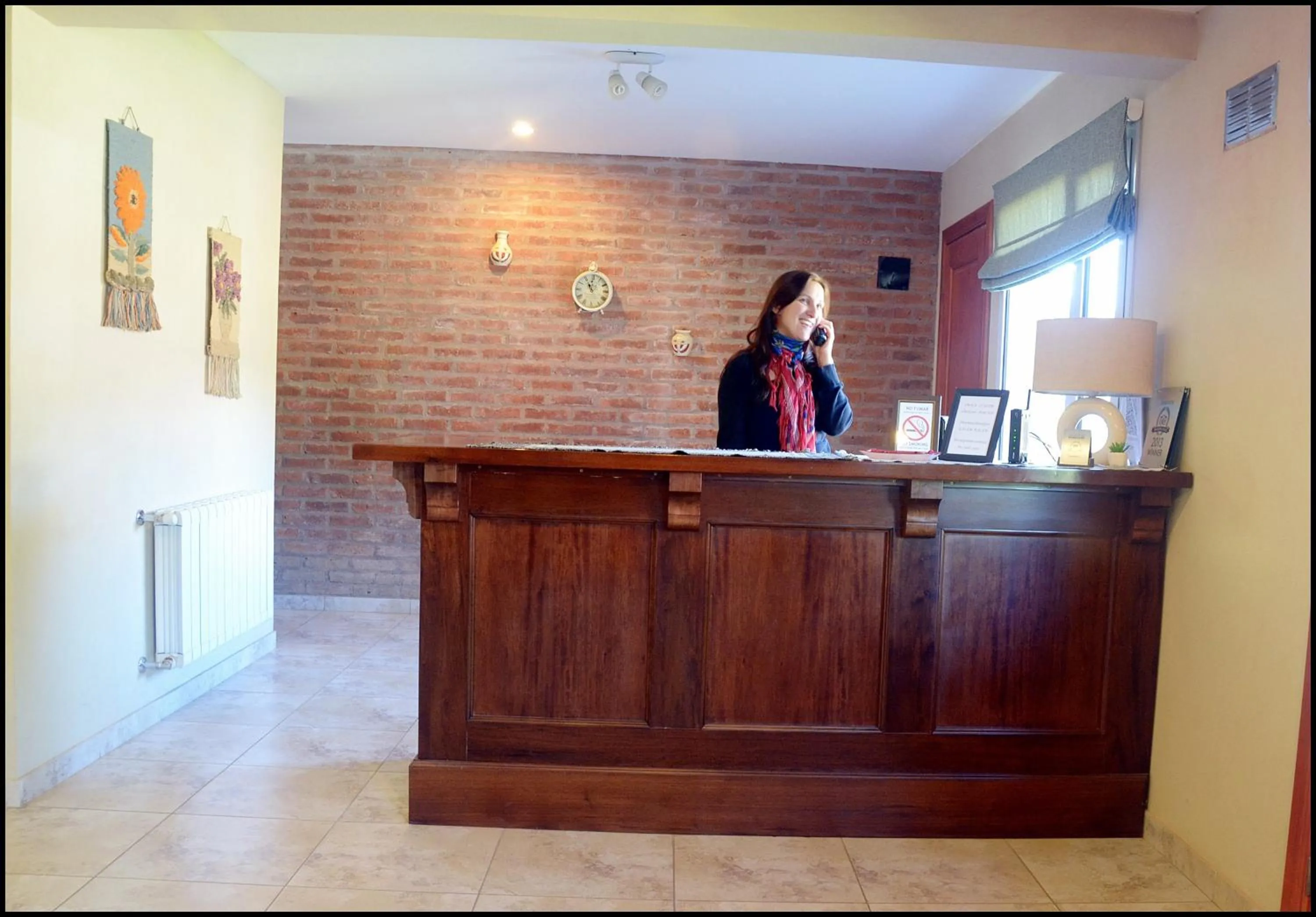 Lobby or reception in Alto Verde Hostería