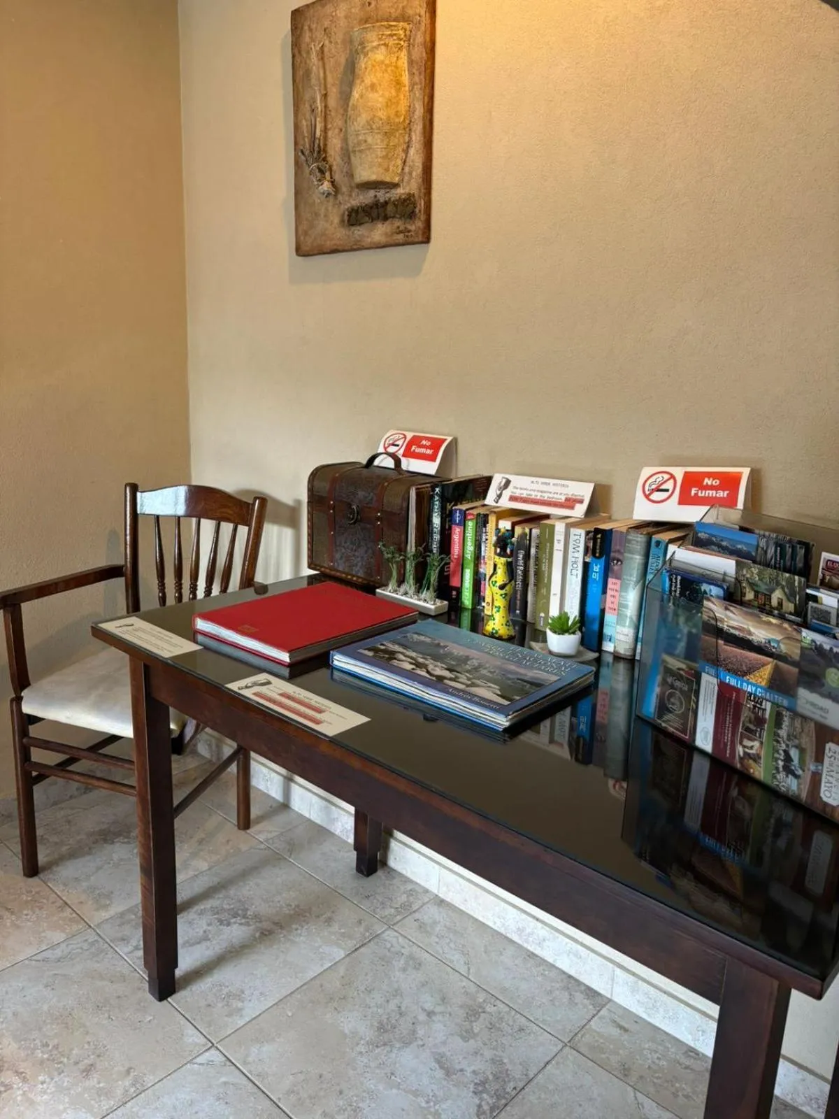 Living room in Alto Verde Hostería