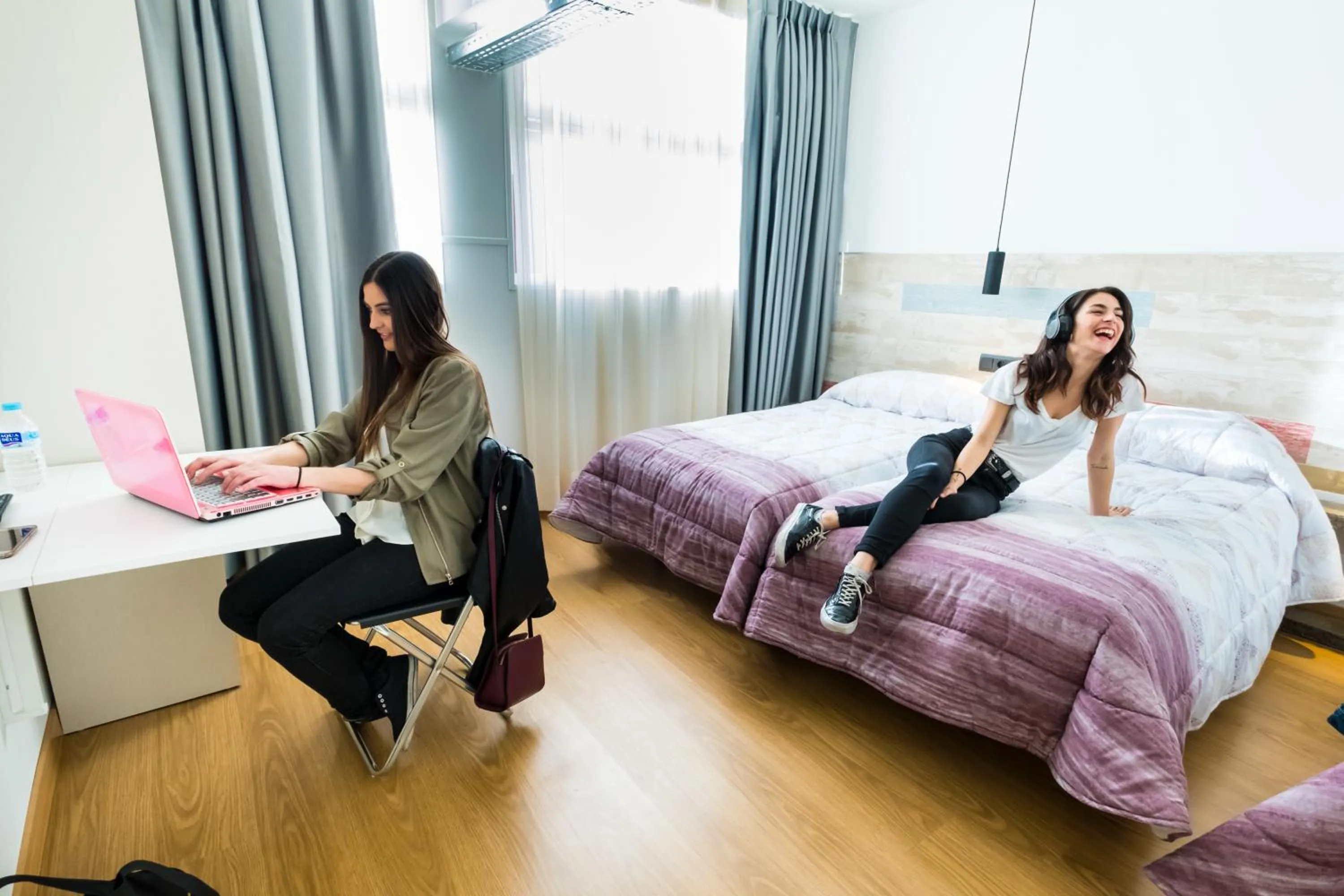 People, Bed in Far Home Bernabeu