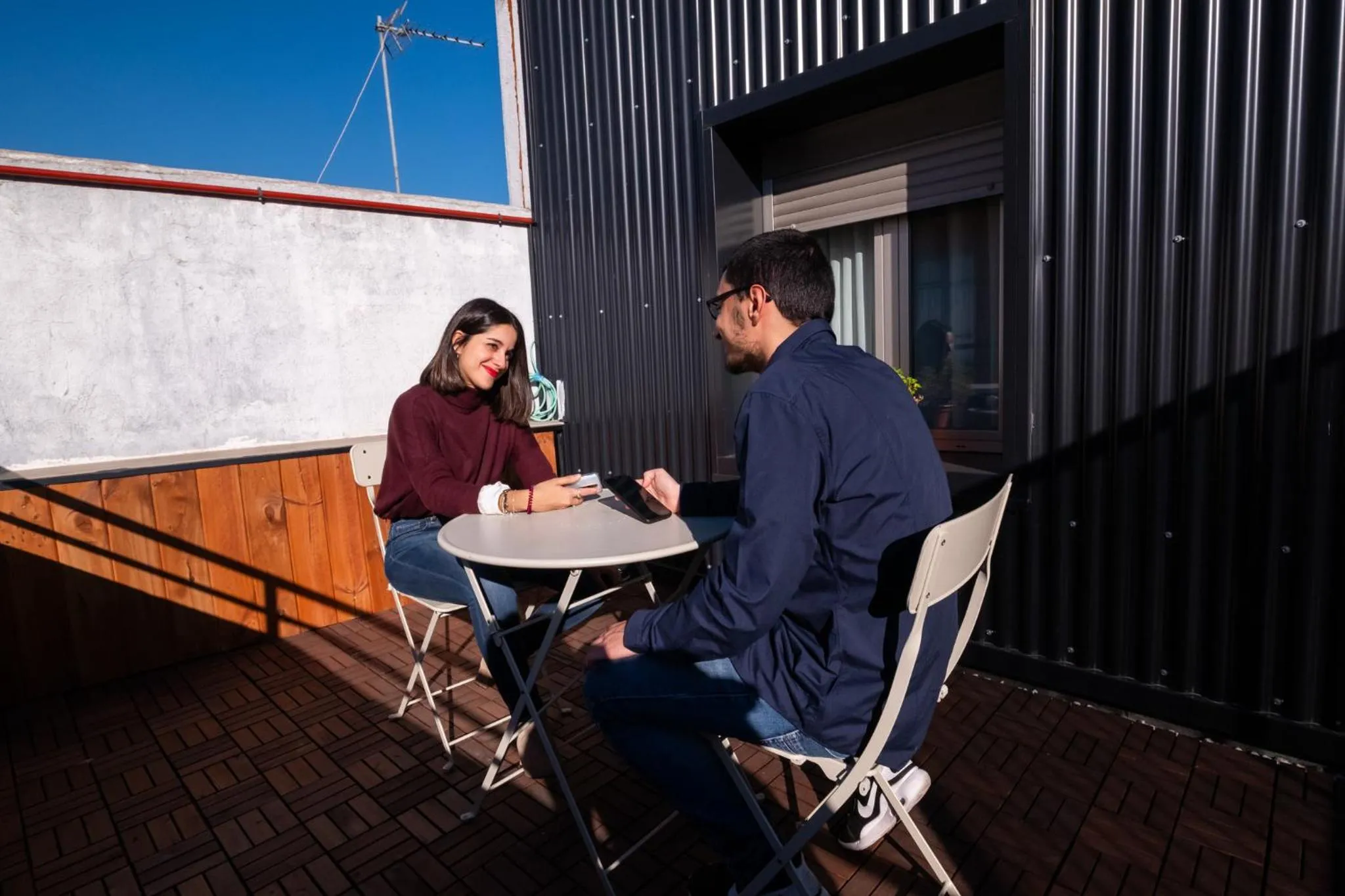 Staff in Far Home Bernabeu