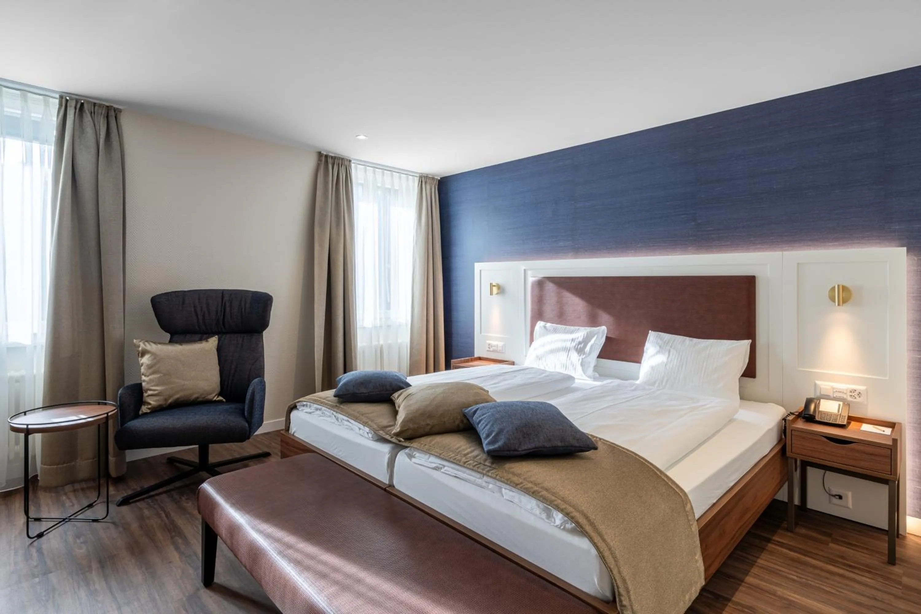 Bed in Hotel Du Nord