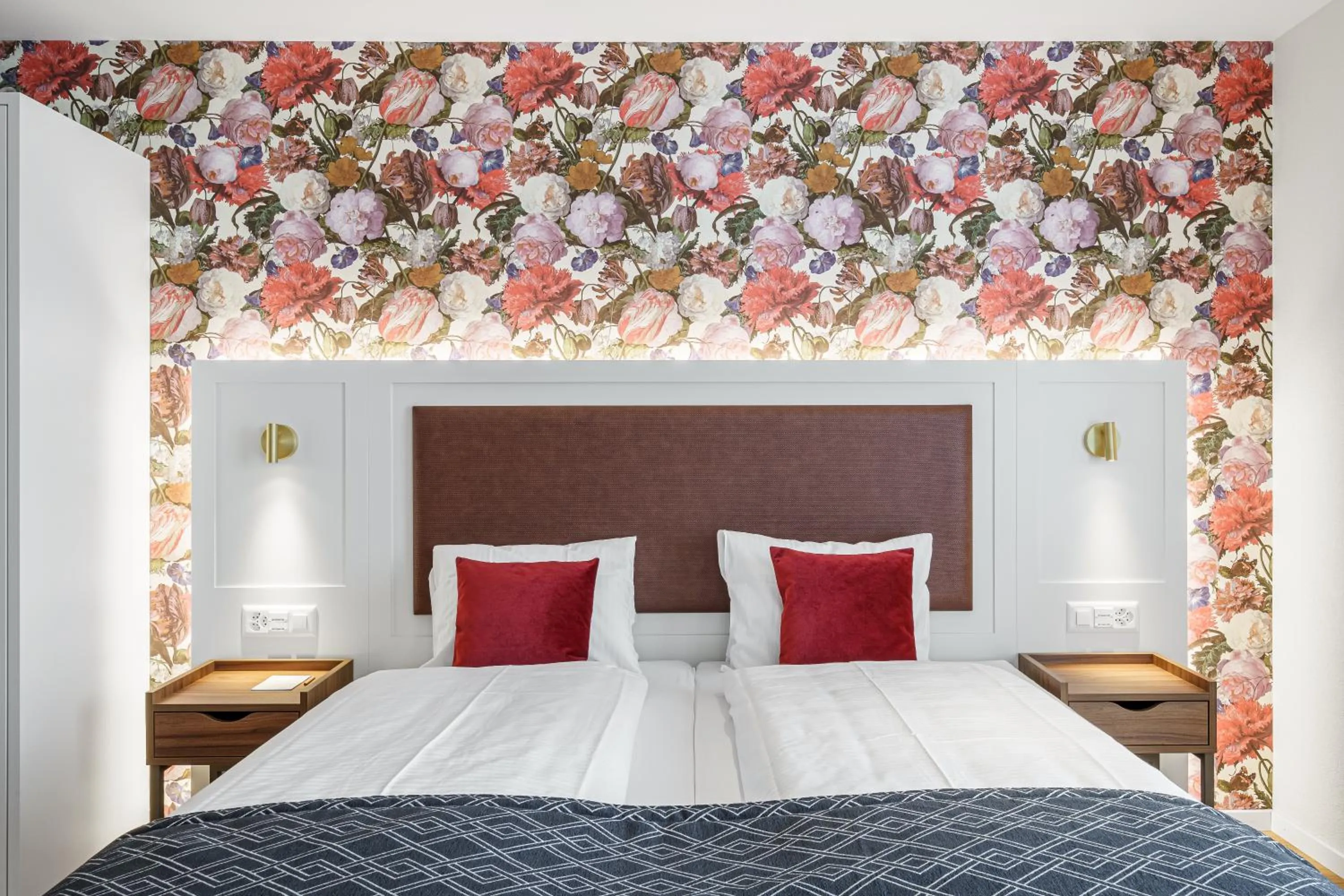 Bed in Hotel Du Nord