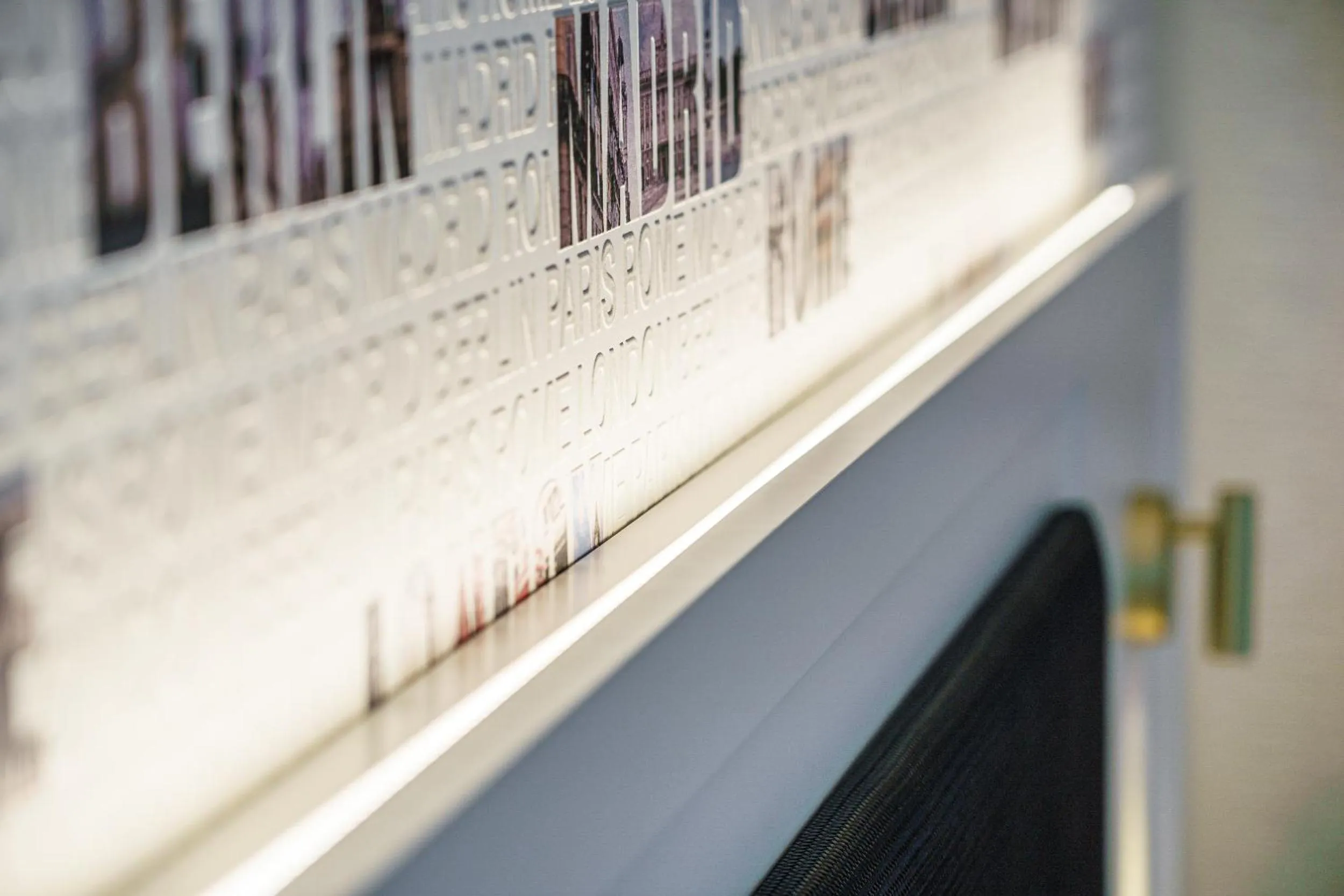 Decorative detail in Hotel Du Nord