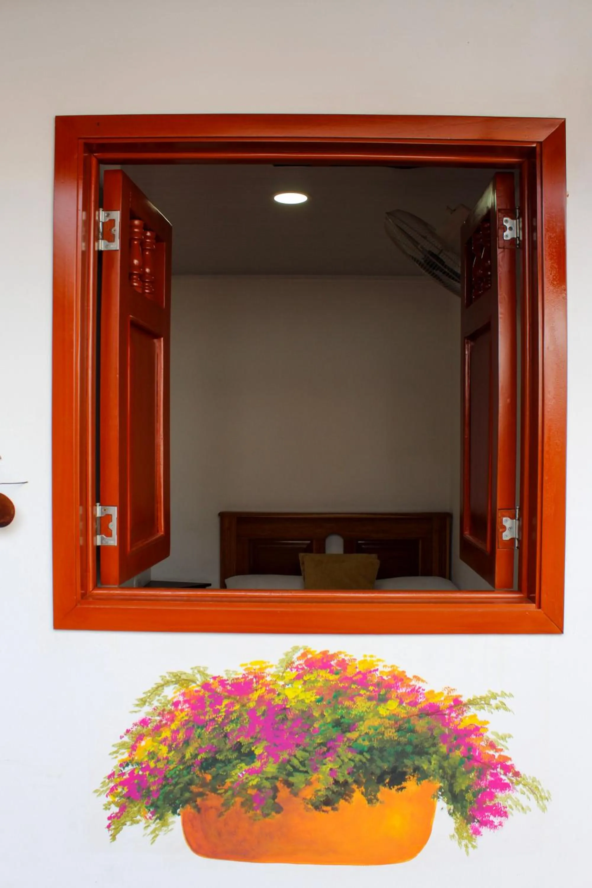 Bedroom in Hotel Colonial San Felipe