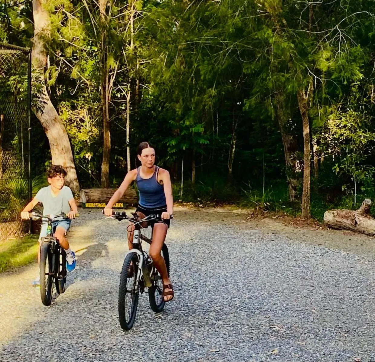 Cycling in Ferns Hideaway Resort