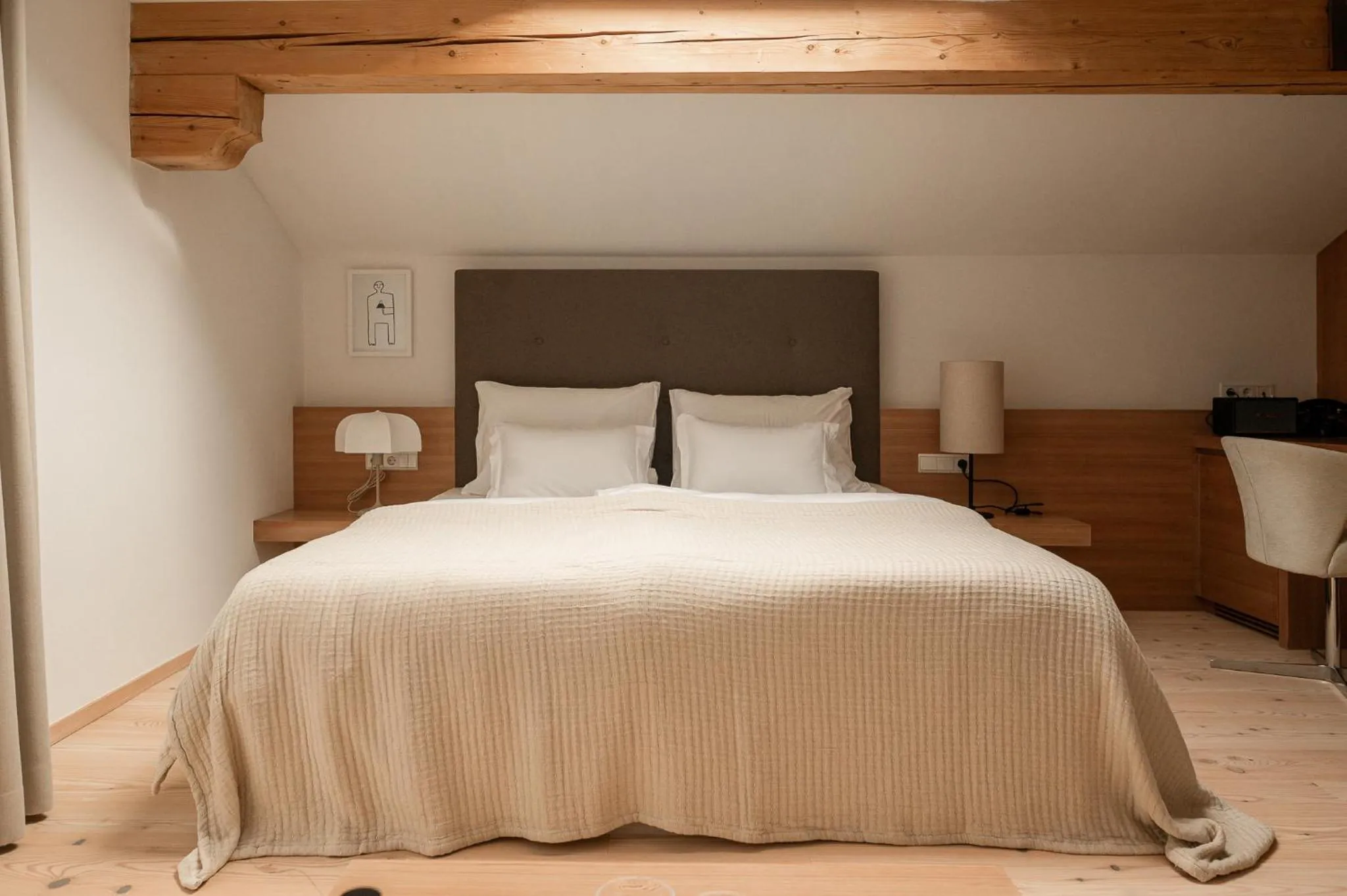 Photo of the whole room, Bed in Hotel Schwarzschmied, a Member of Design Hotels