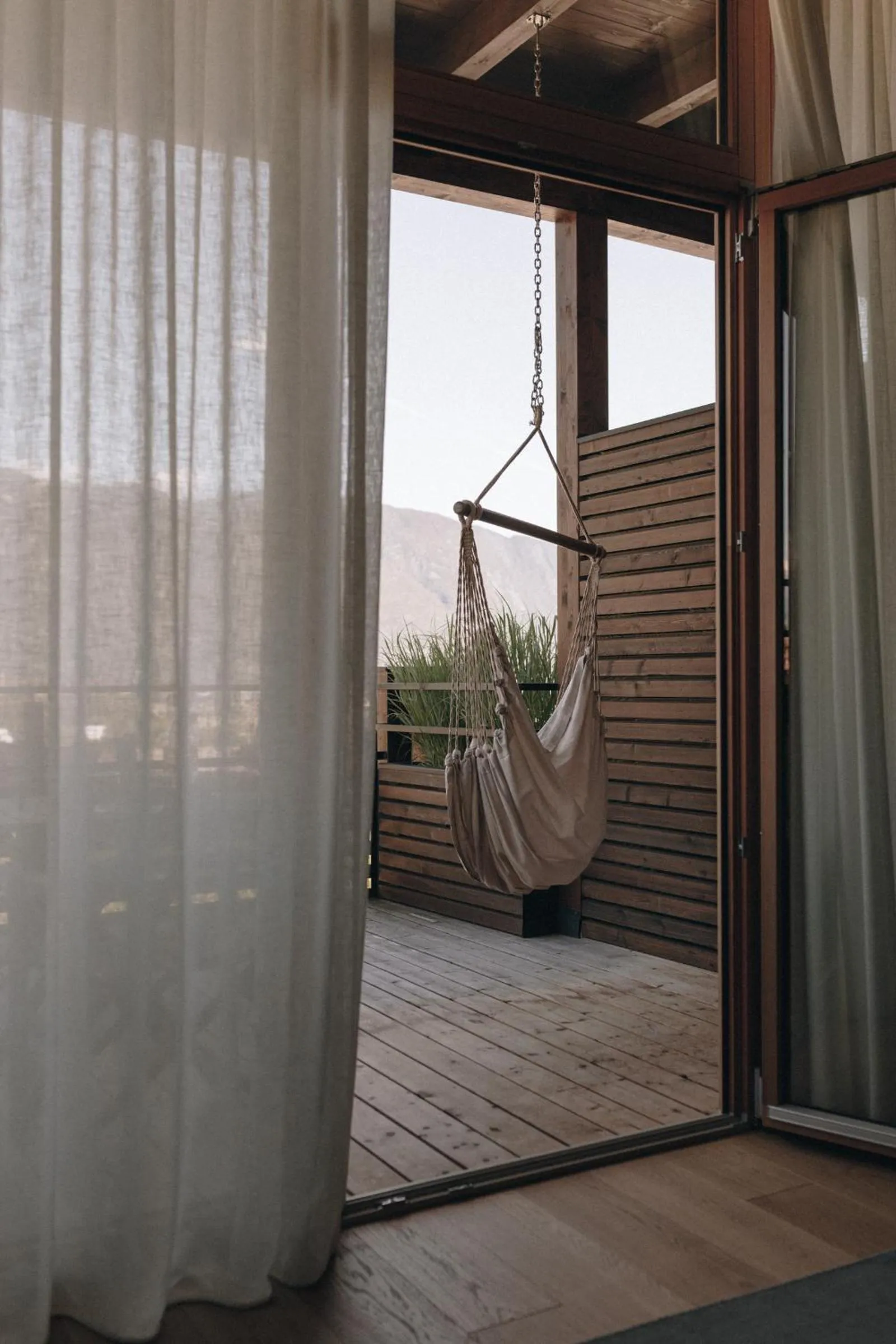 Balcony/Terrace in Hotel Schwarzschmied, a Member of Design Hotels