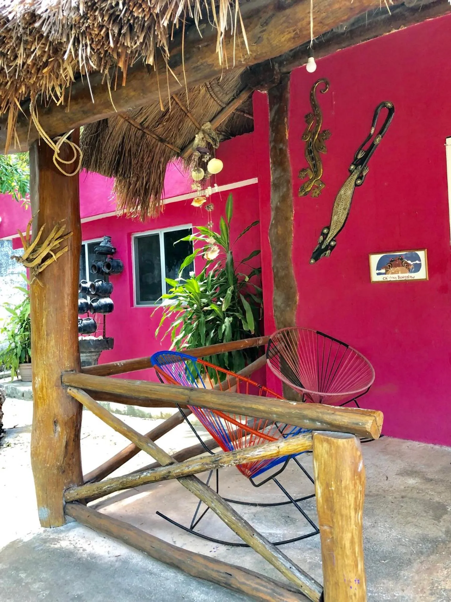 Facade/entrance in Ch'ejum bungalow