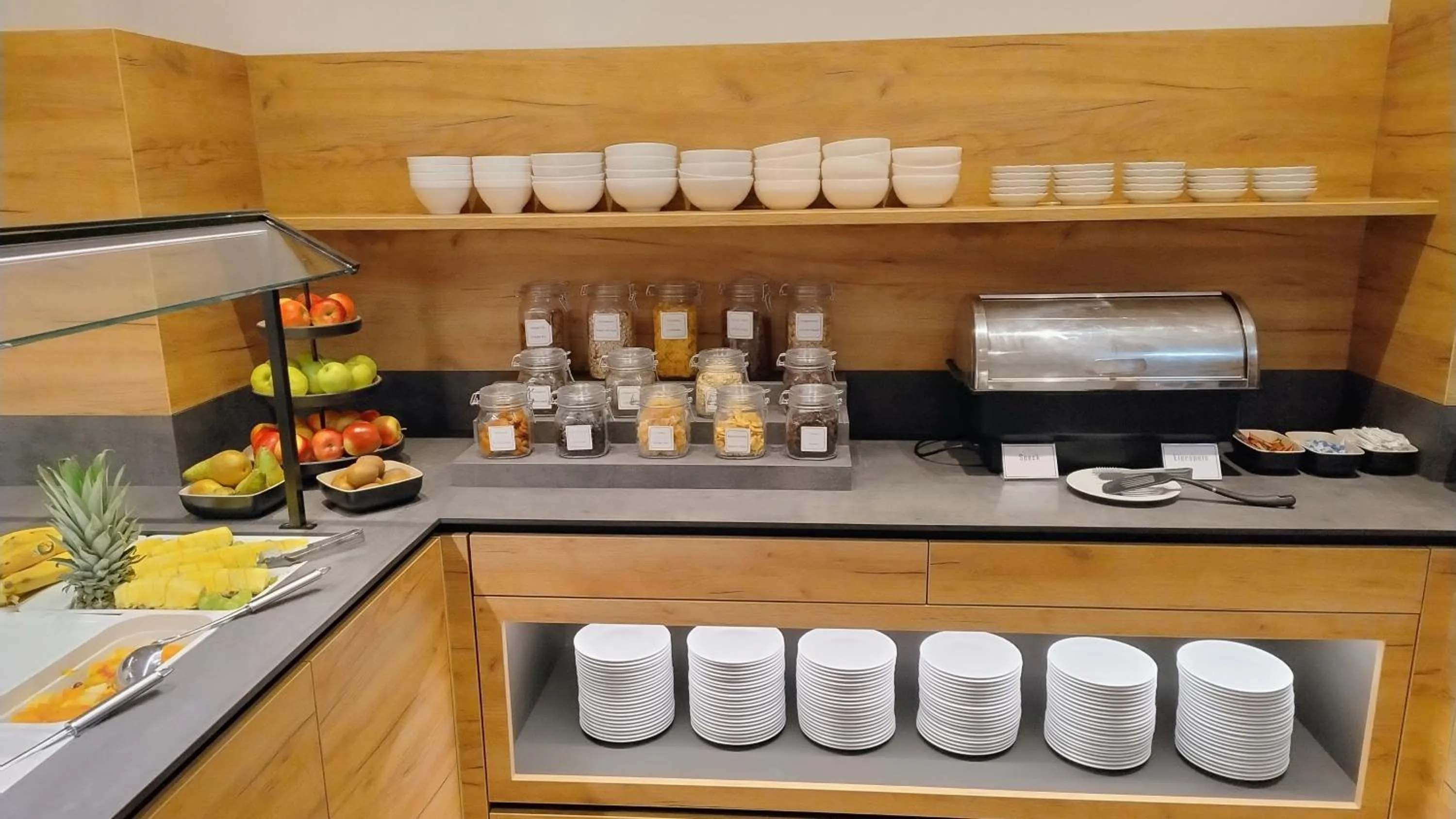 Breakfast in Hotel Restaurant Schwartz