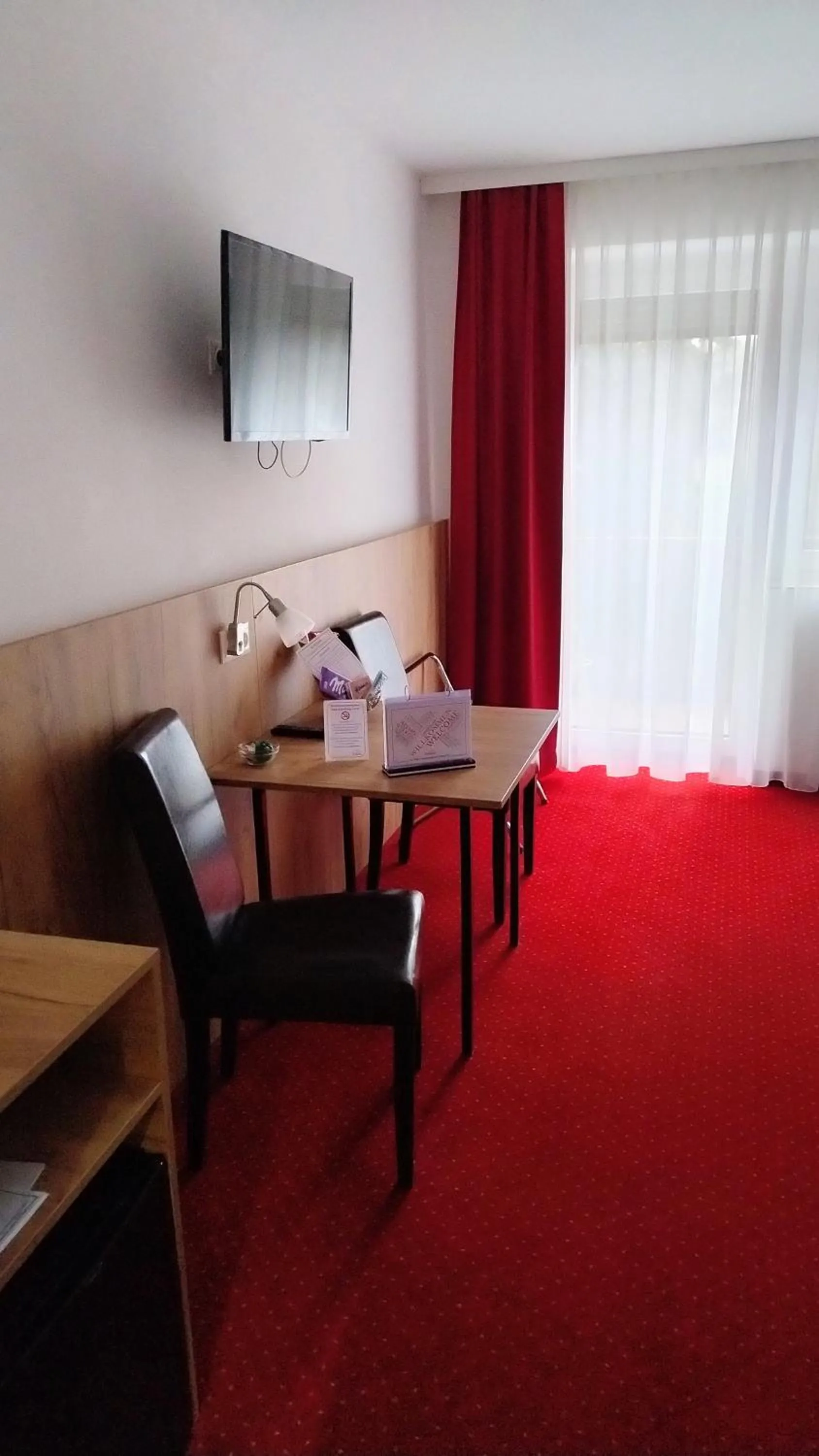 Seating area in Hotel Restaurant Schwartz