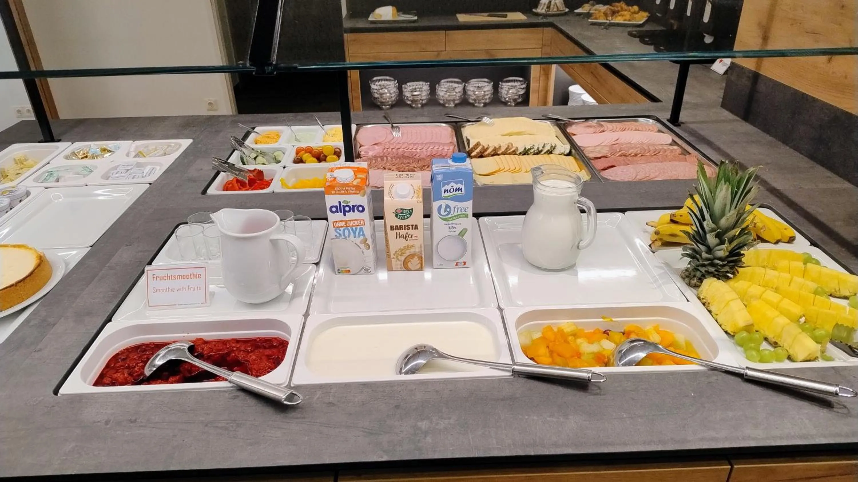 Breakfast in Hotel Restaurant Schwartz