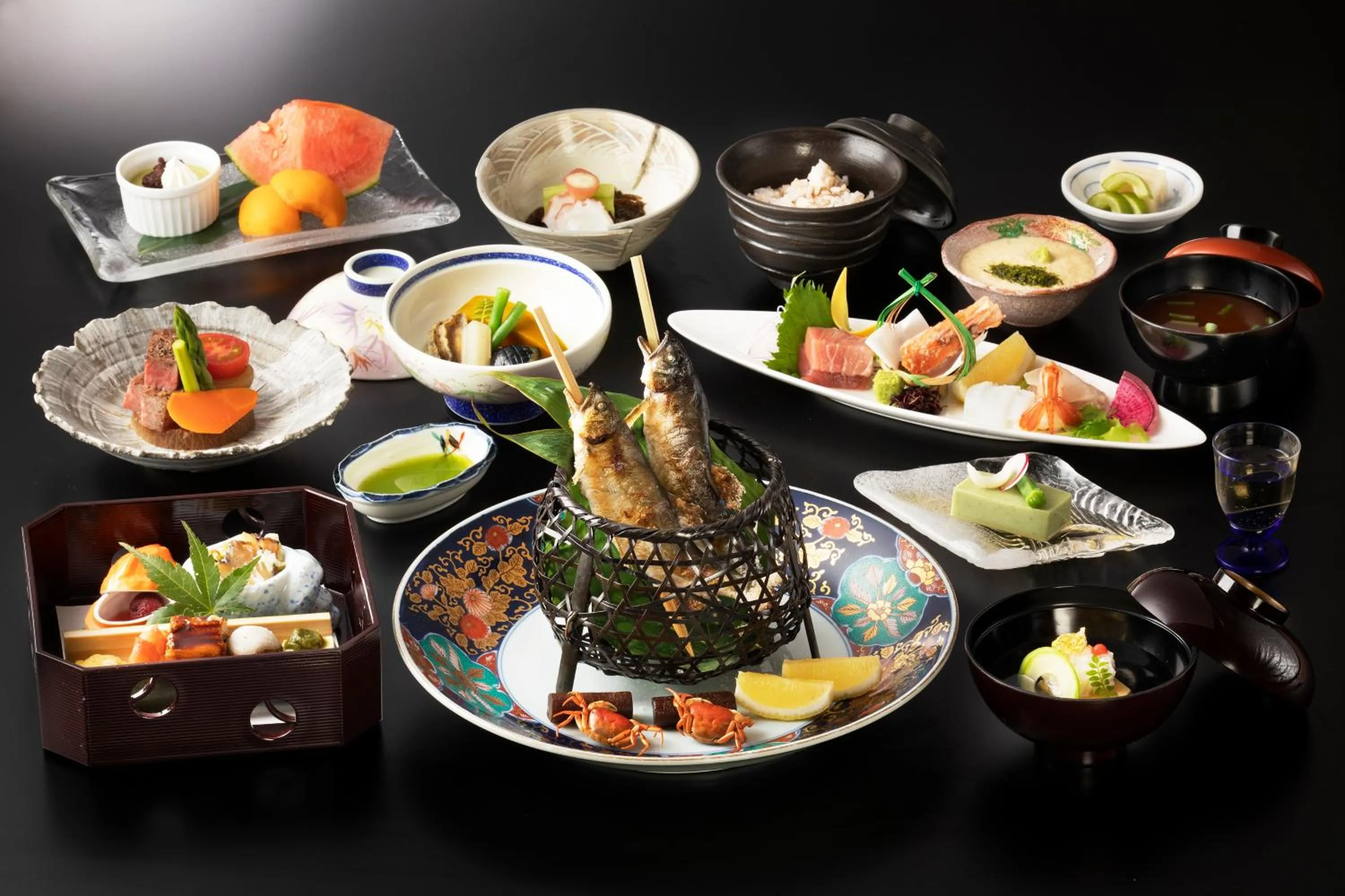 Dinner in Gora Kansuiro