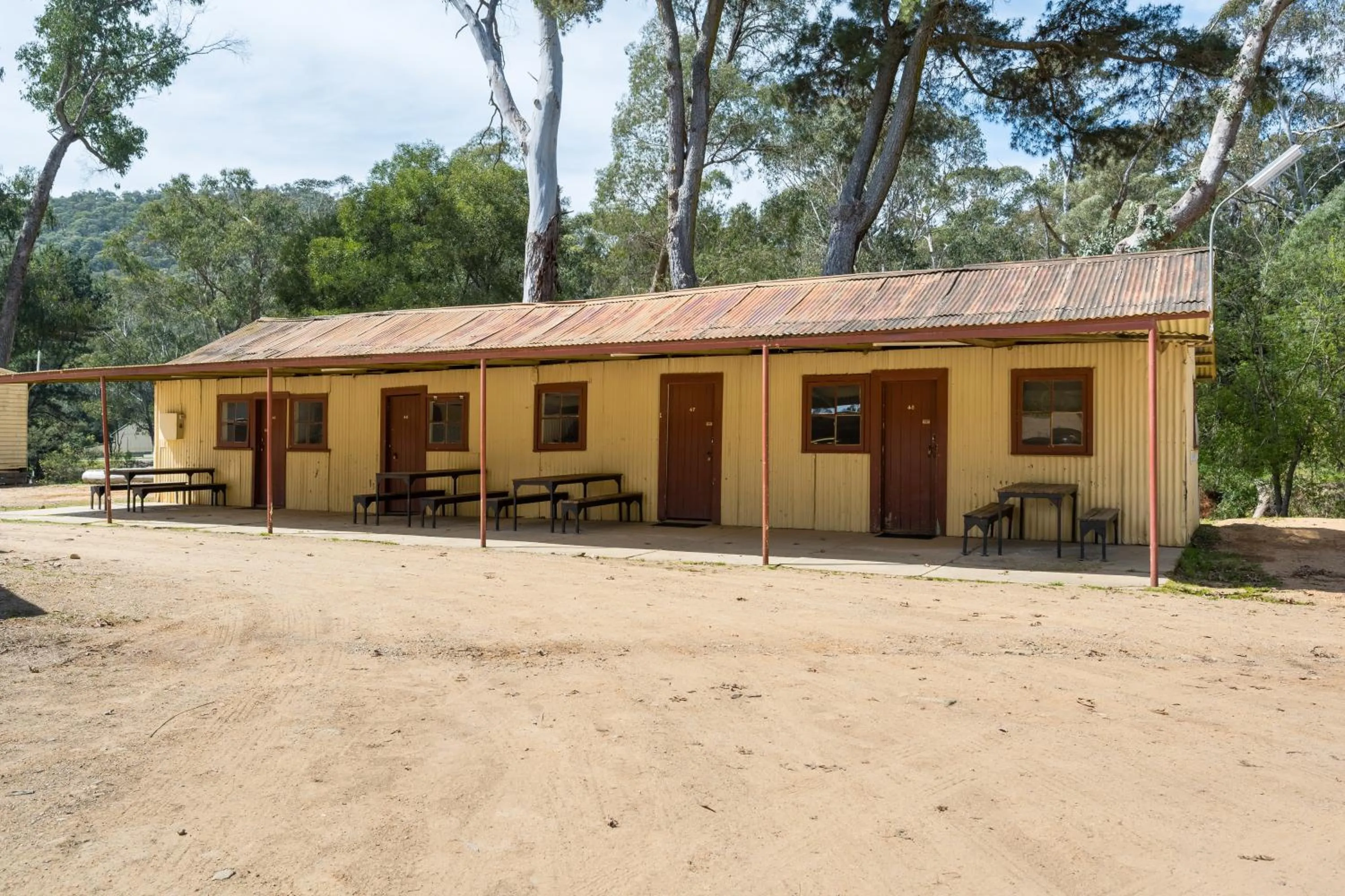Property building in Bright Cabin Park