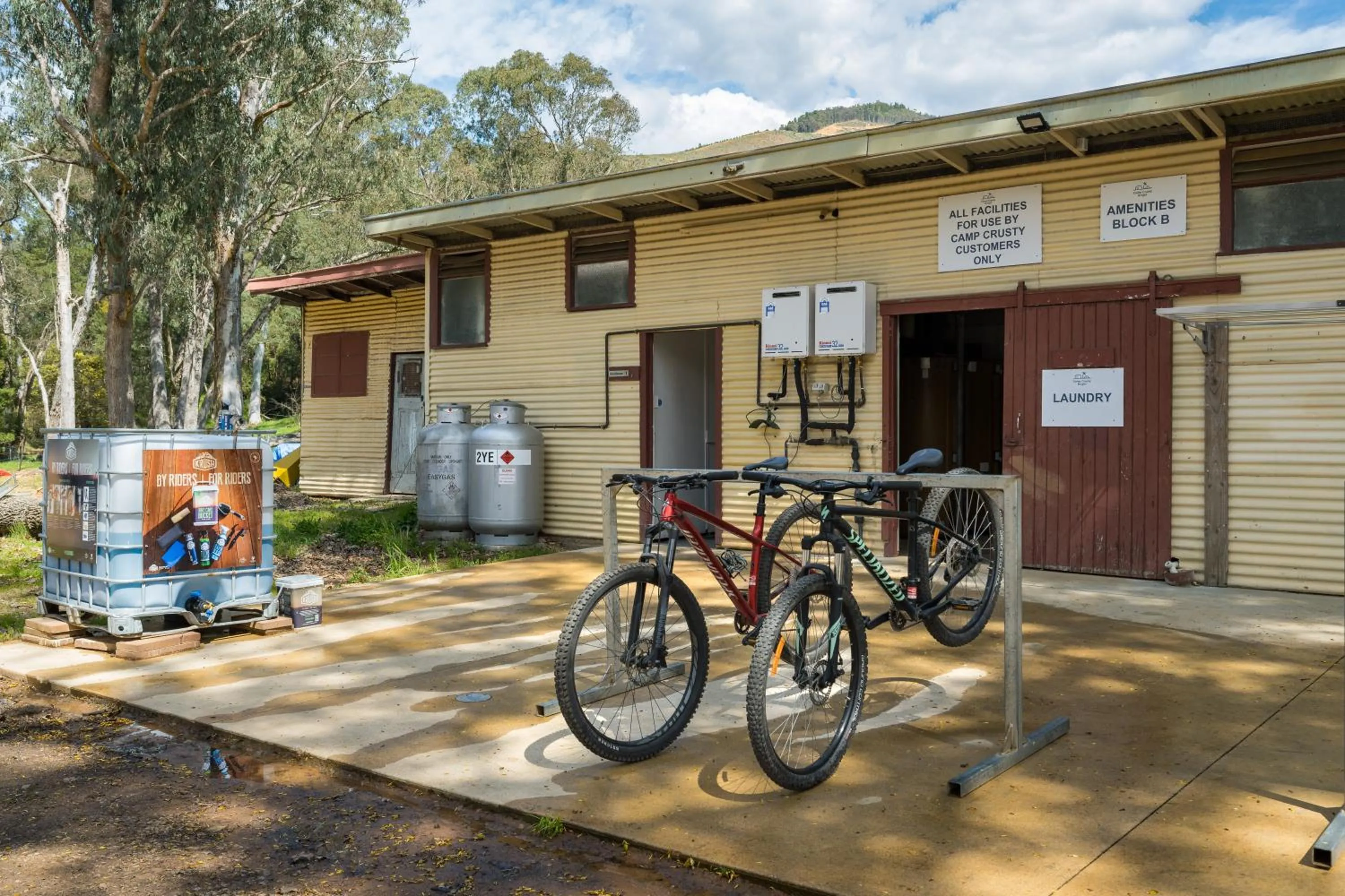 Property building in Bright Cabin Park