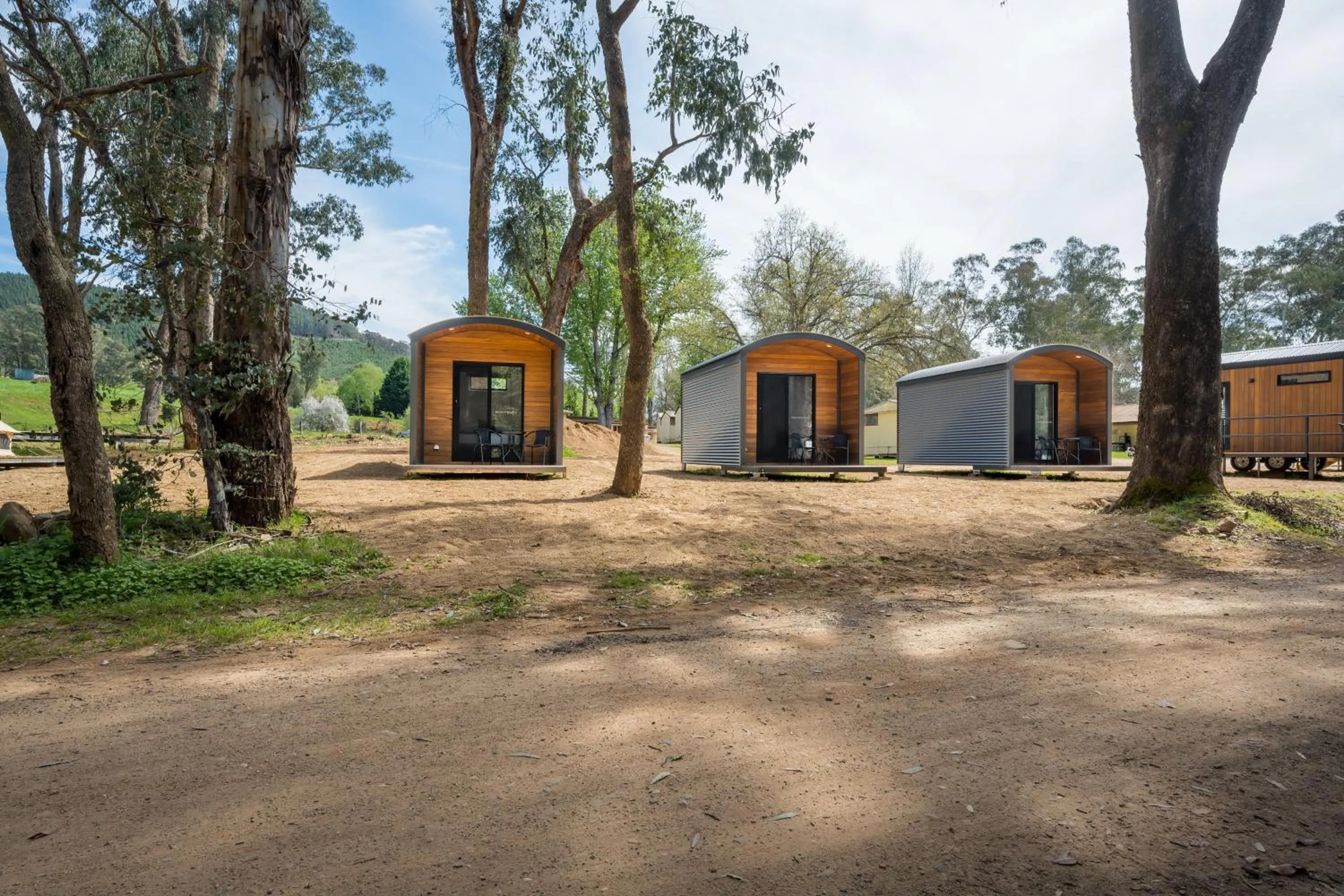 Property building in Bright Cabin Park