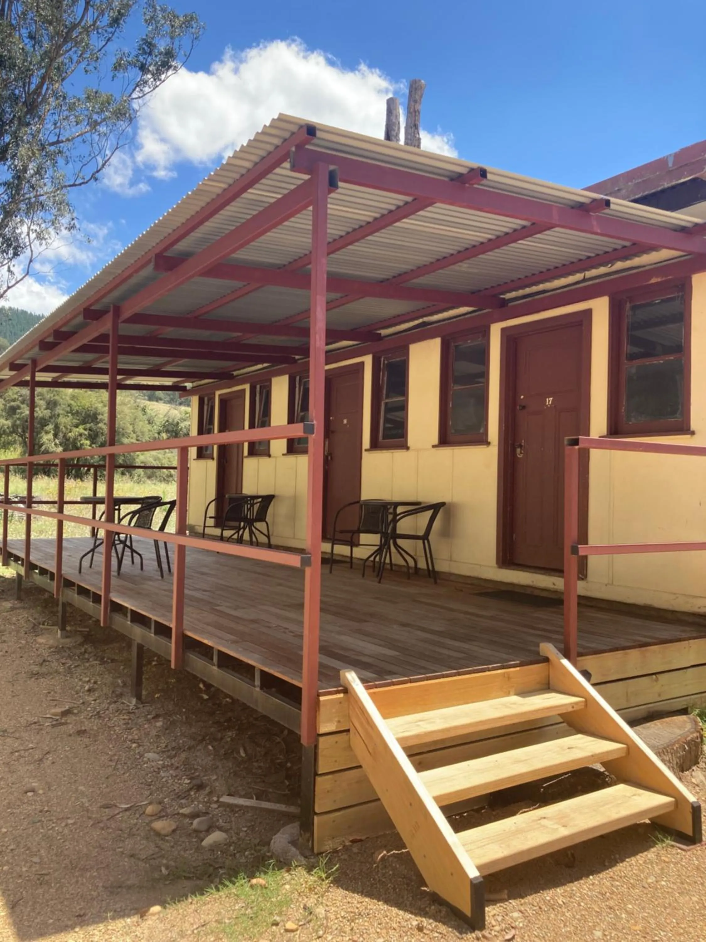 Balcony/Terrace in Bright Cabin Park