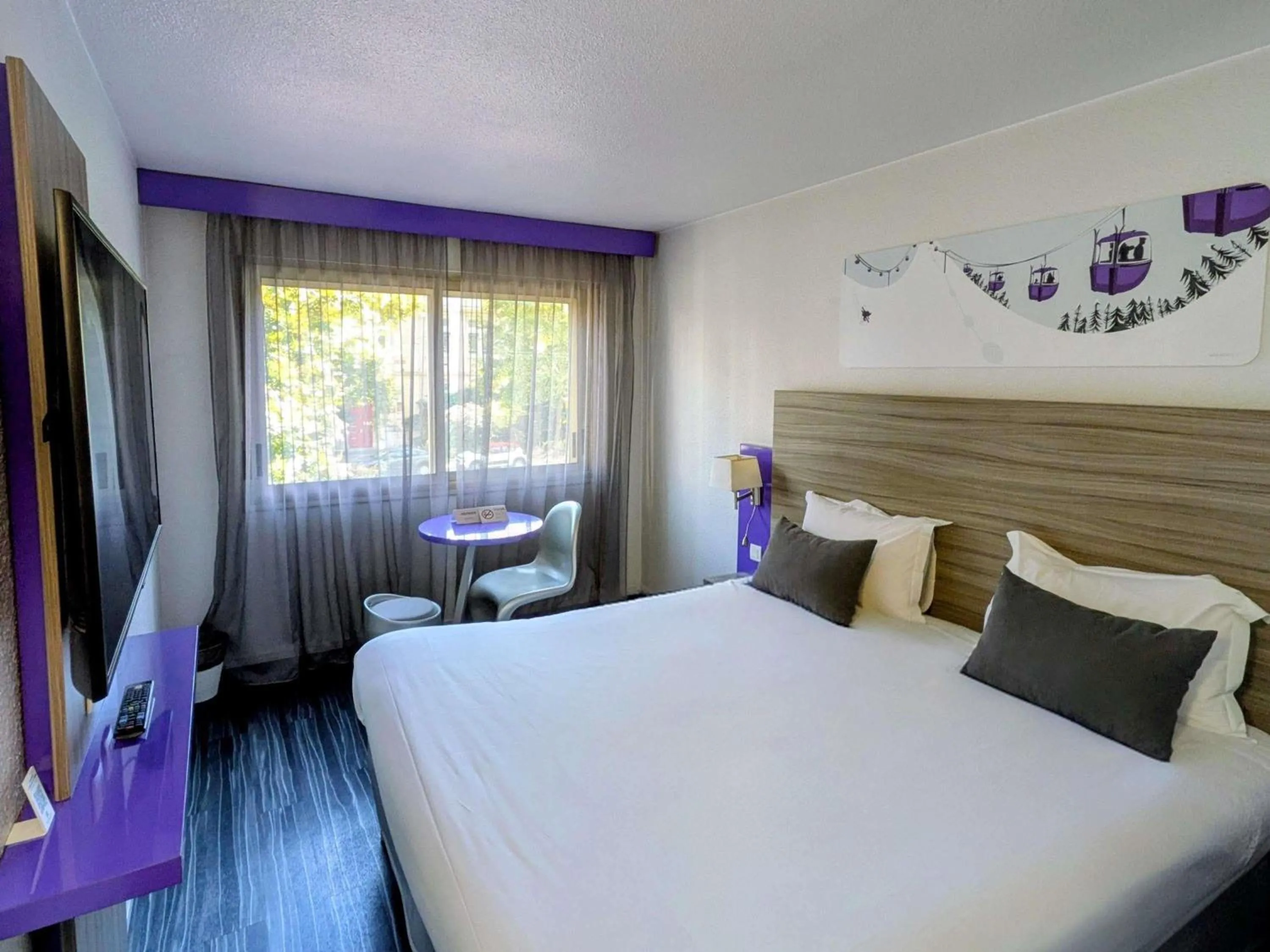 Property building, Bed in ibis Styles Grenoble Centre Gare