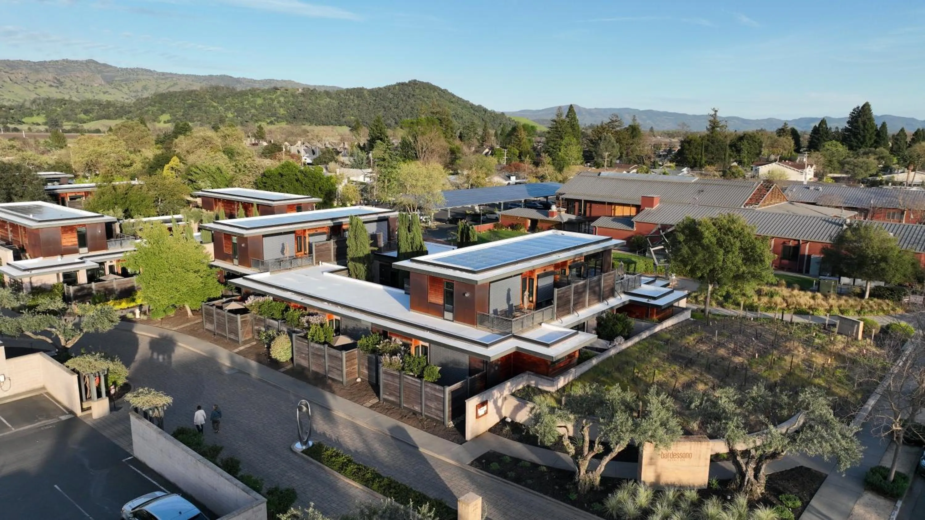 Property building in Bardessono Hotel and Spa