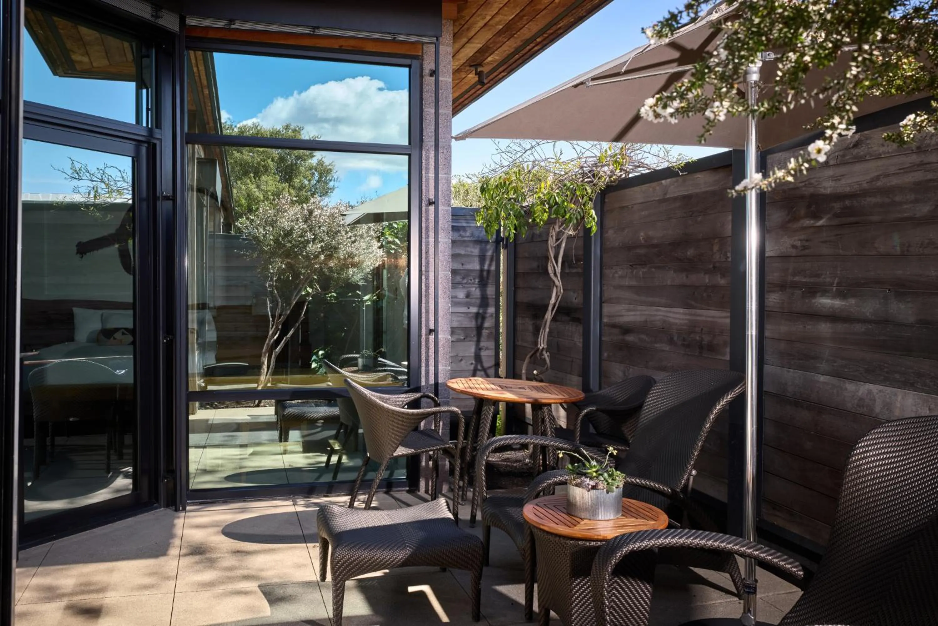 Patio in Bardessono Hotel and Spa
