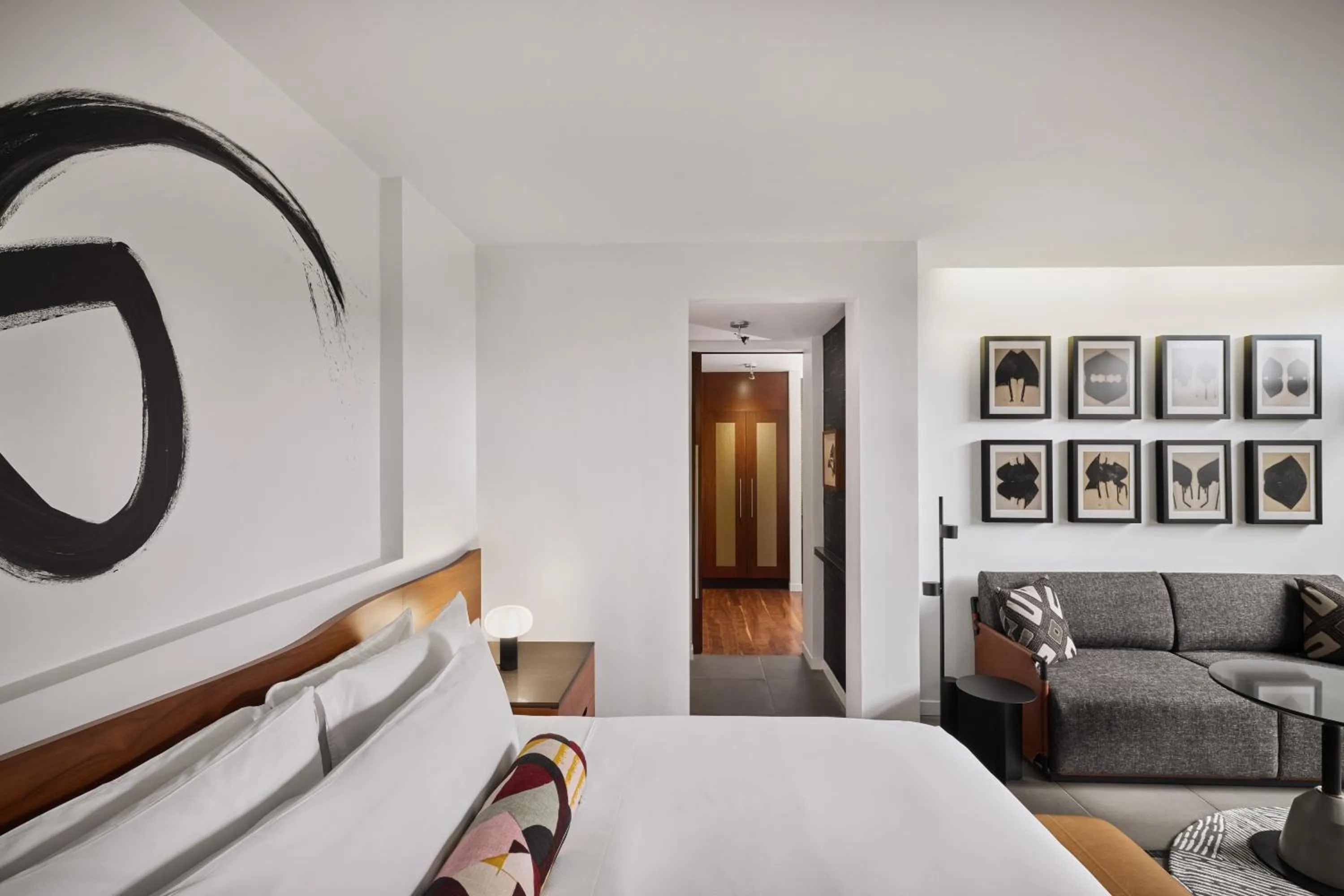 Bed in Bardessono Hotel and Spa