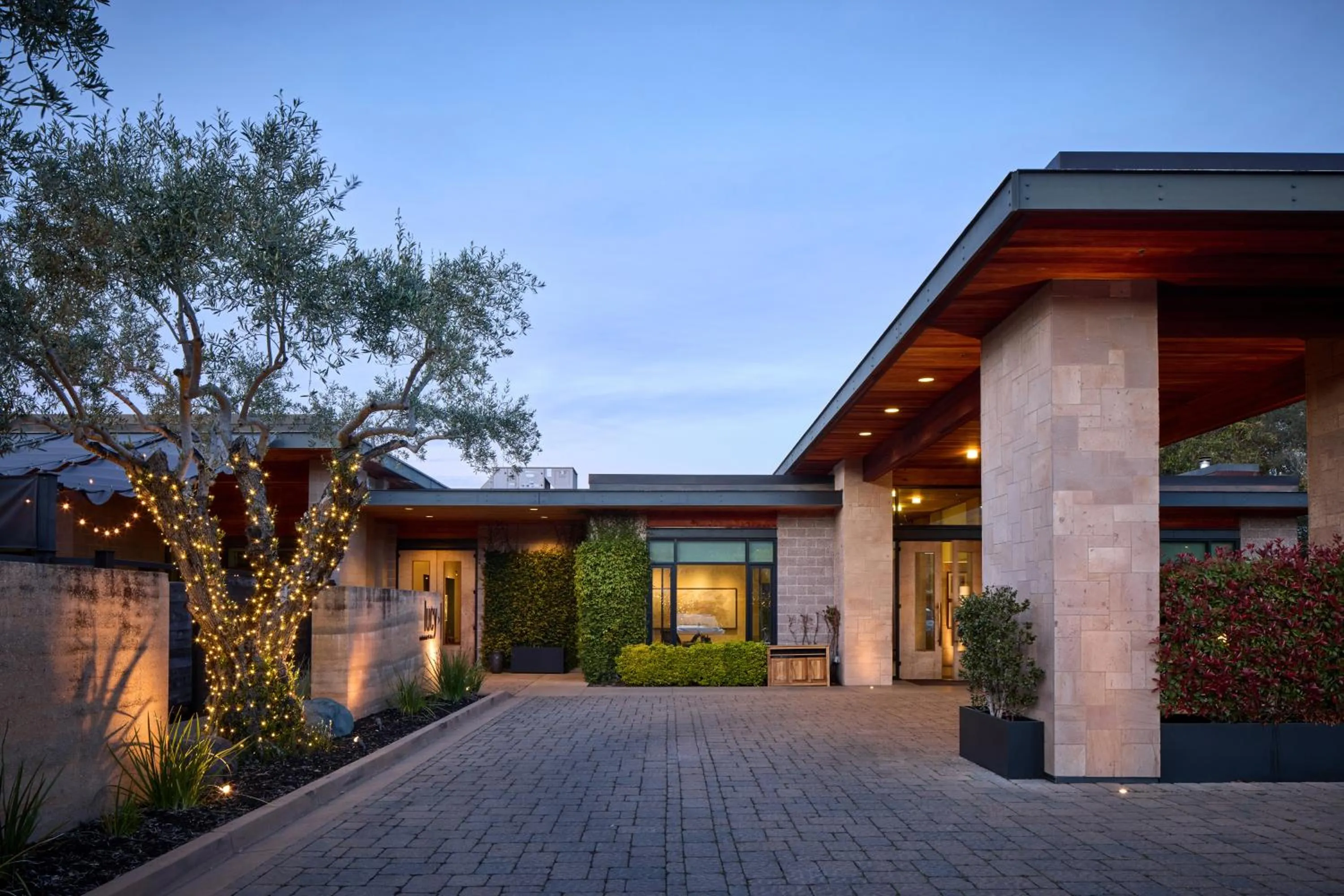 Property building in Bardessono Hotel and Spa